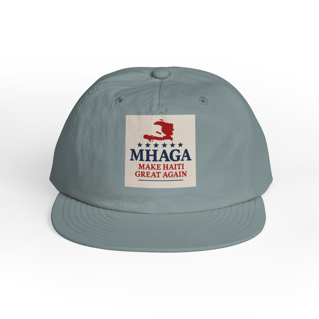 Surf Cap with 'MHAGA - Make Haiti Great Again' Design | Ideal for Beach Days, Casual Outings, Summer Festivals, Travel Adventures, Gift Idea