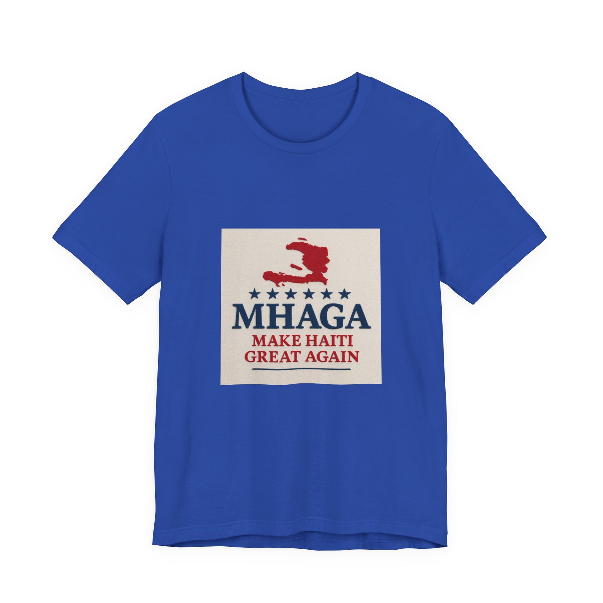 Unisex Jersey Short Sleeve Tee – MHAGA Make Haiti Great Again Shirt, Casual Wear, Gift for Activists, Festival Apparel, Travel Tee