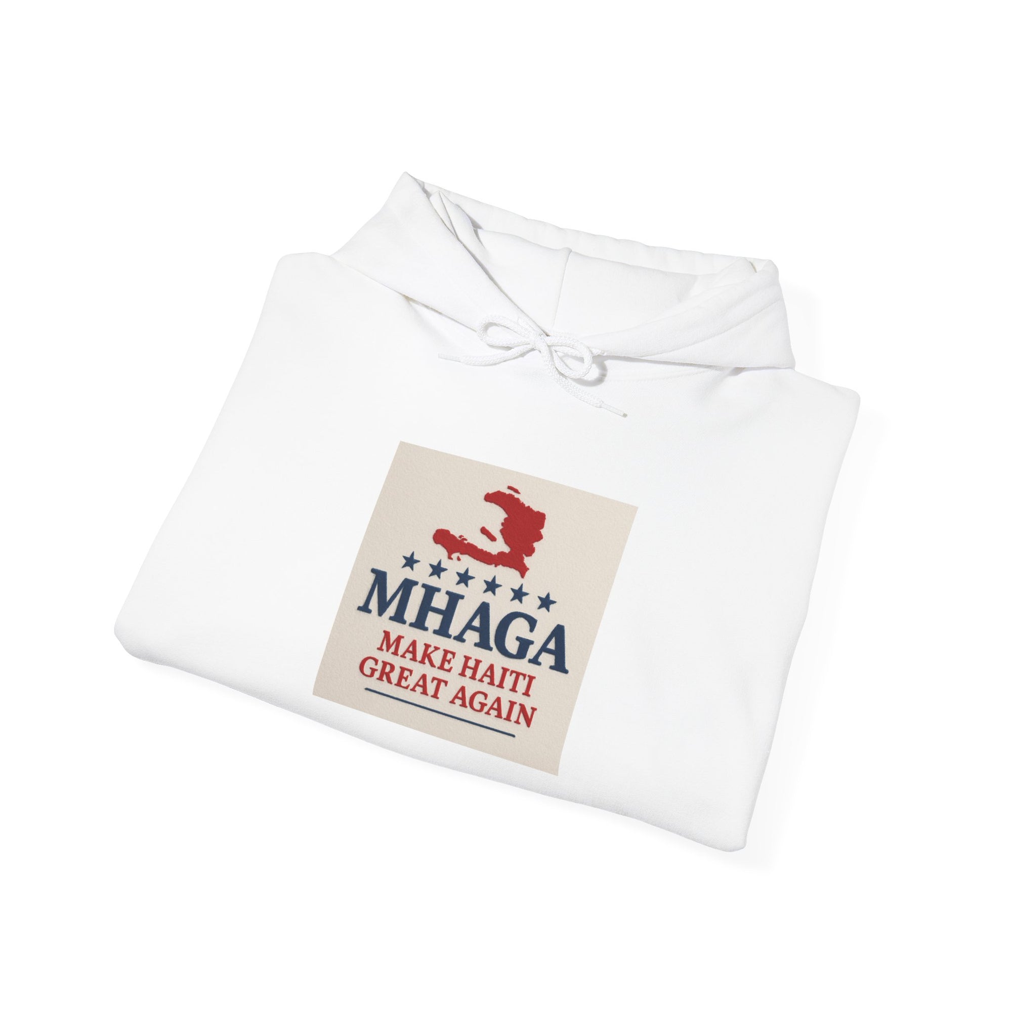 MHAGA Make Haiti Great Again Hoodie, Unisex Sweatshirt, Casual Wear, Gift for Friends, Cultural Pride, Cozy Apparel
