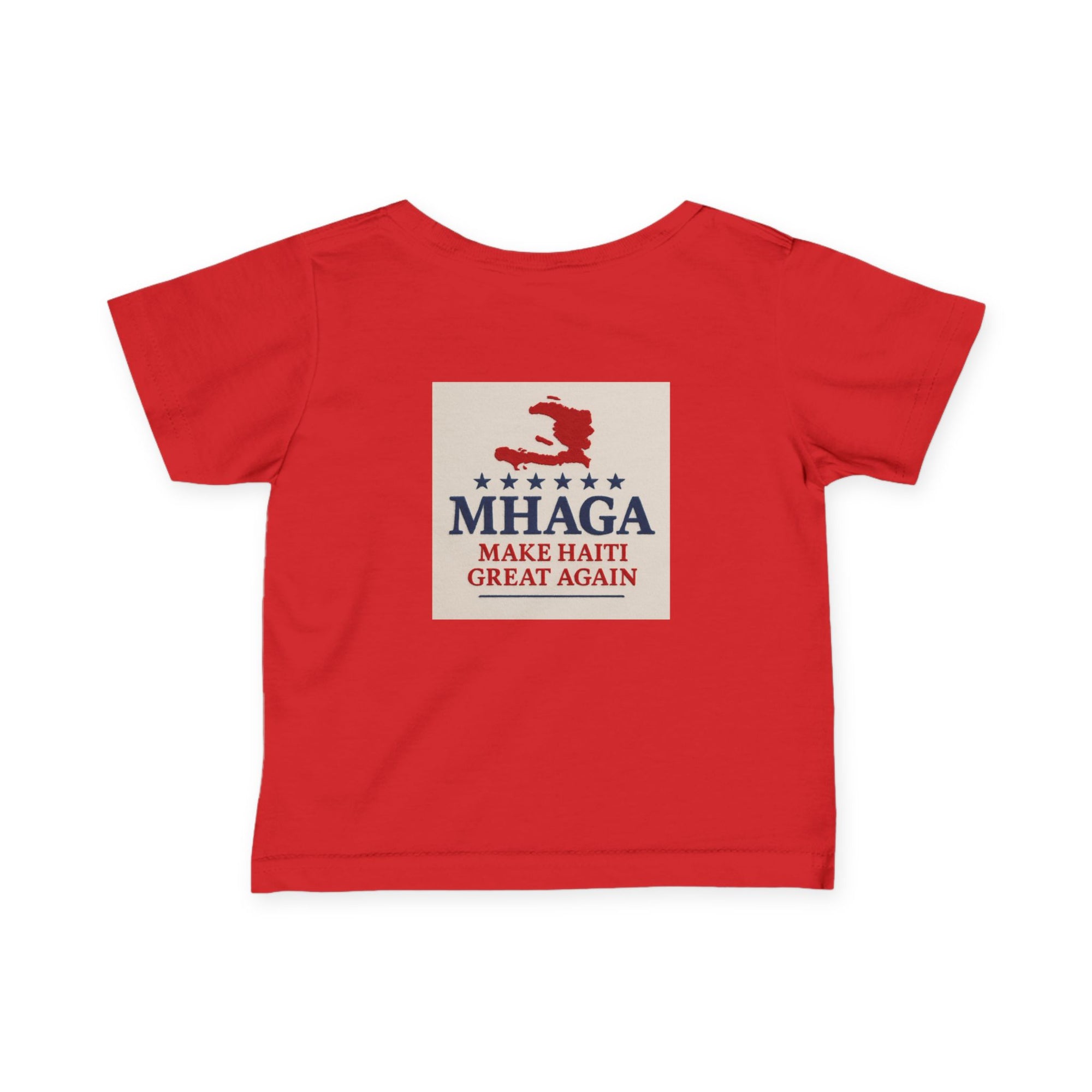 Infant Fine Jersey Tee with 'MHAGA' Design - Cute Baby T-Shirt, Toddler Apparel, Baby Shower Gift, Toddler Outfit, Gift for New Parents