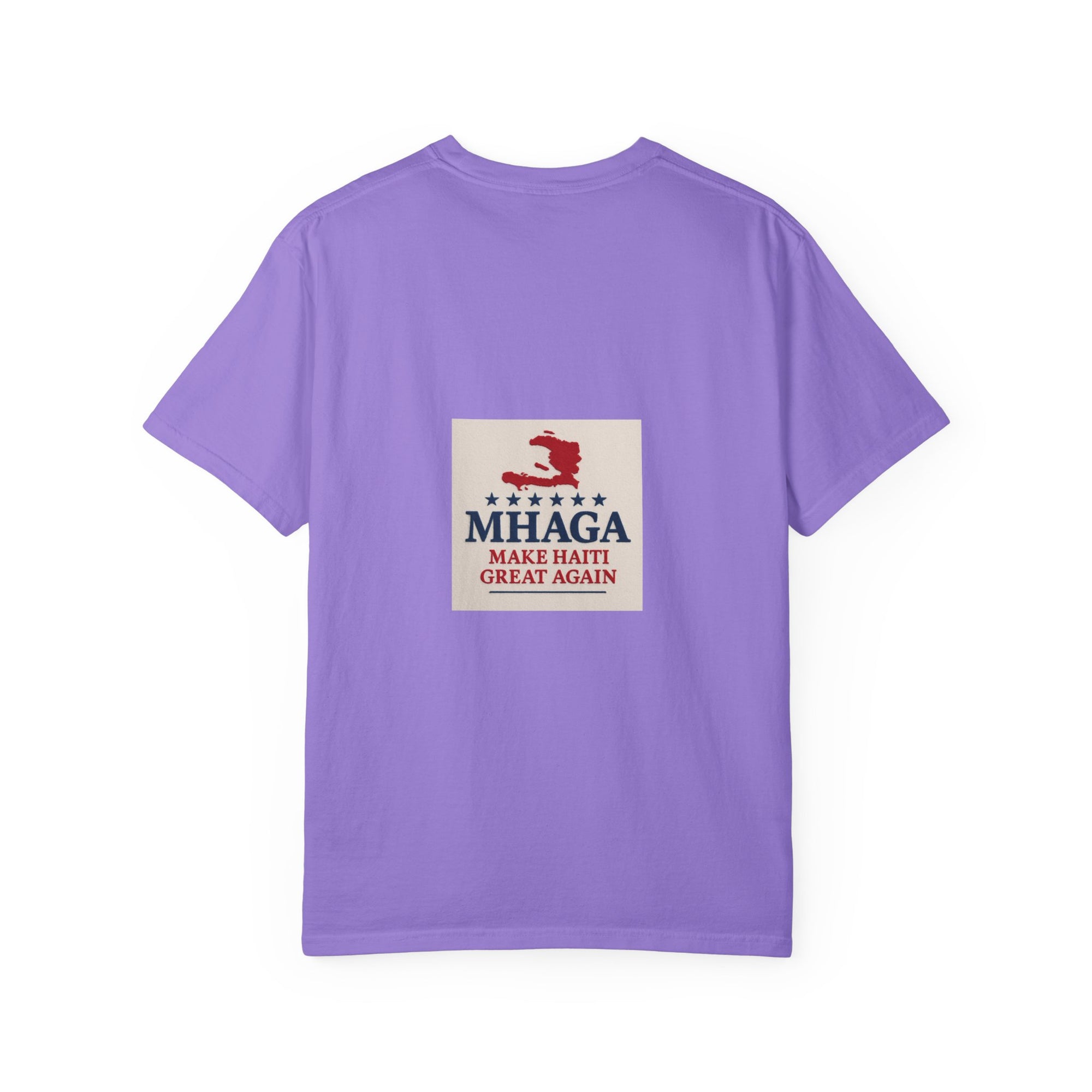 Unisex Garment-Dyed T-shirt: Make Haiti Great Again, Casual Tee, Cultural Pride Shirt, Gift for Activists, Haiti Heritage Apparel