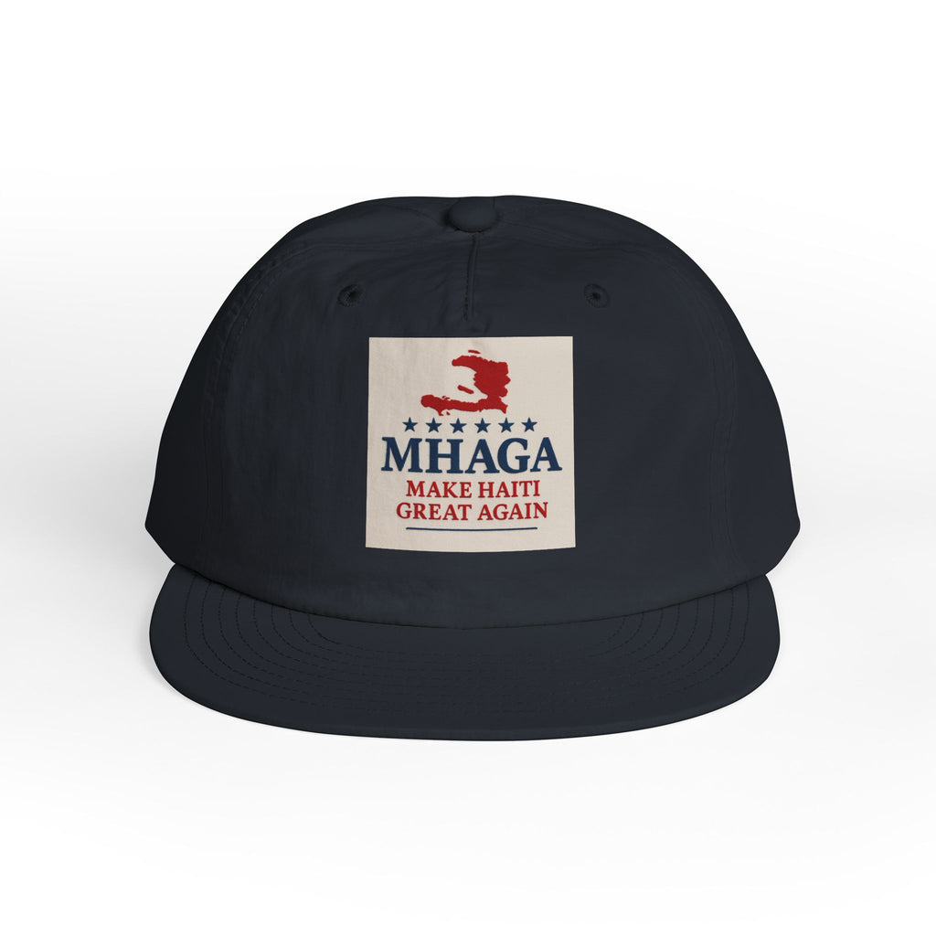 Surf Cap with 'MHAGA - Make Haiti Great Again' Design | Ideal for Beach Days, Casual Outings, Summer Festivals, Travel Adventures, Gift Idea