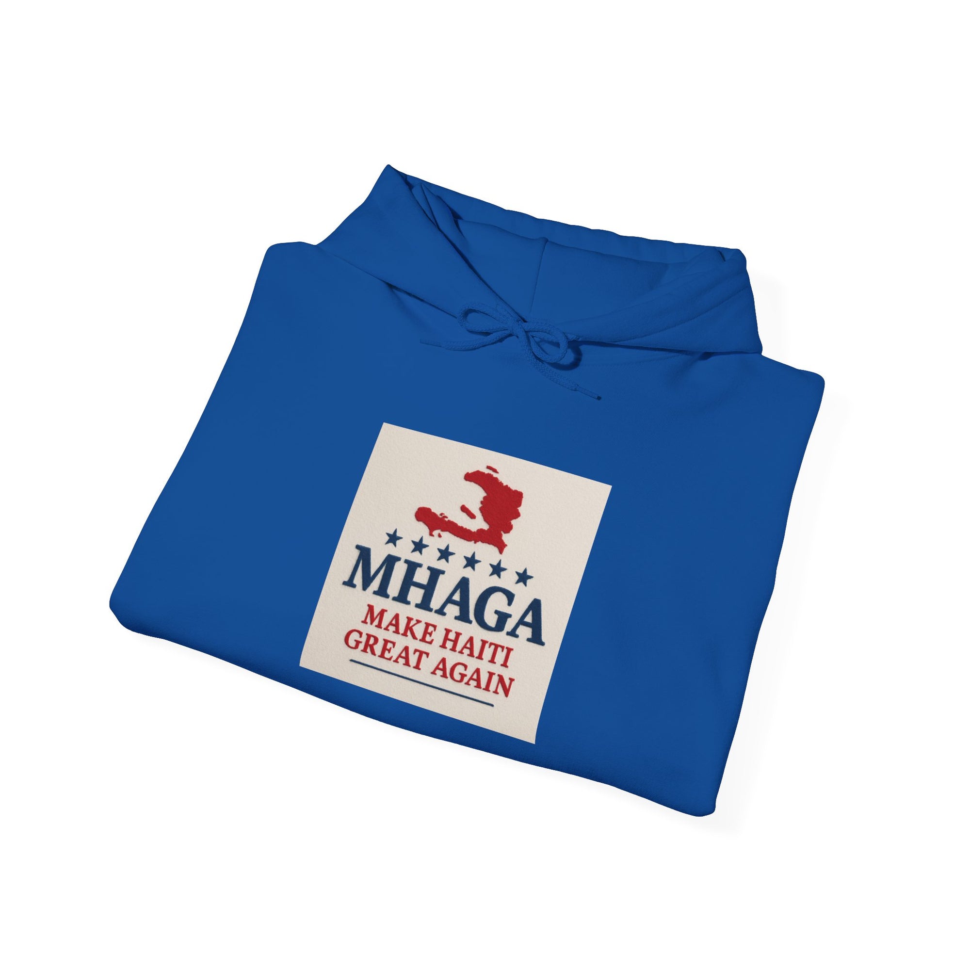 MHAGA Make Haiti Great Again Hoodie, Unisex Sweatshirt, Casual Wear, Gift for Friends, Cultural Pride, Cozy Apparel
