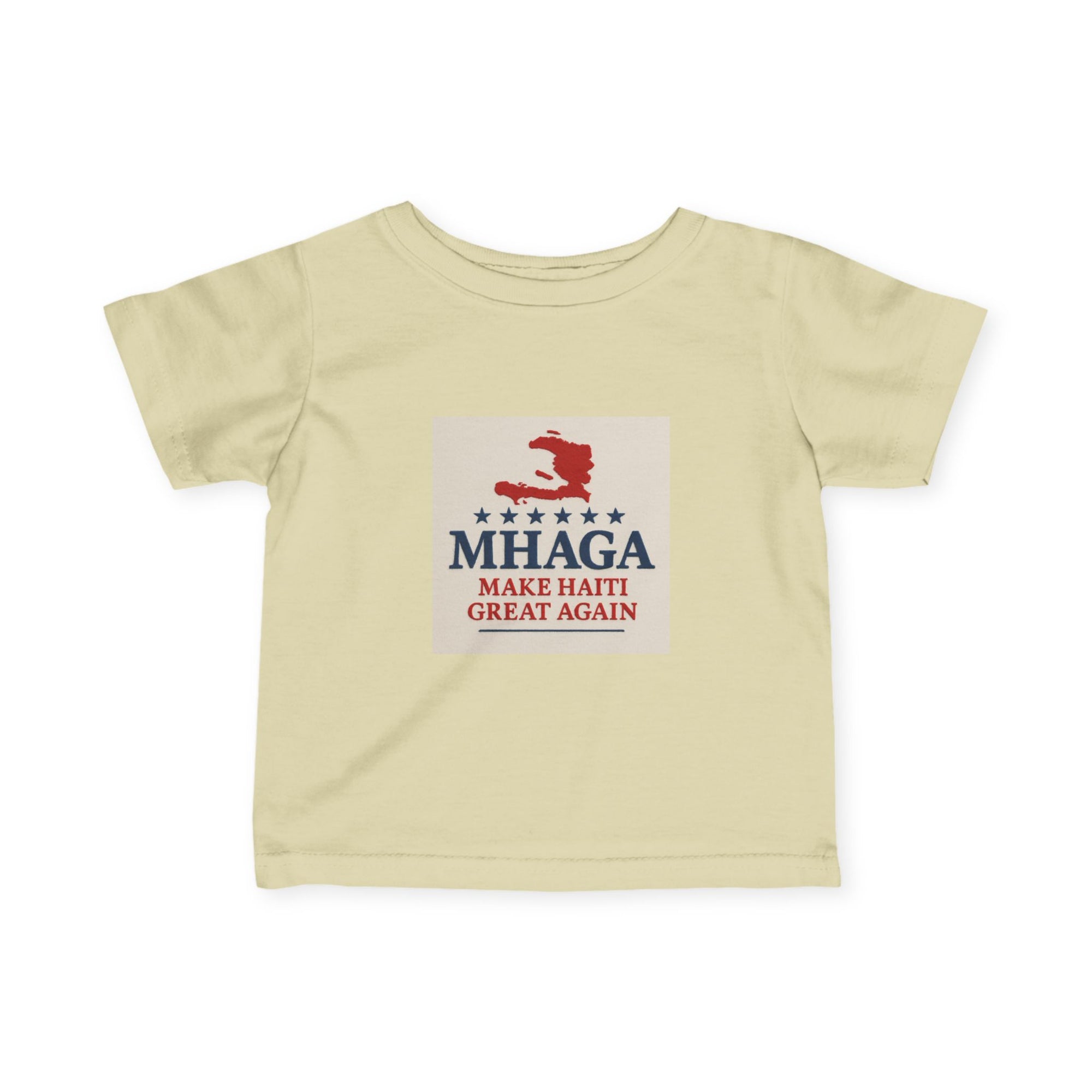 Infant Fine Jersey Tee with 'MHAGA' Design - Cute Baby T-Shirt, Toddler Apparel, Baby Shower Gift, Toddler Outfit, Gift for New Parents