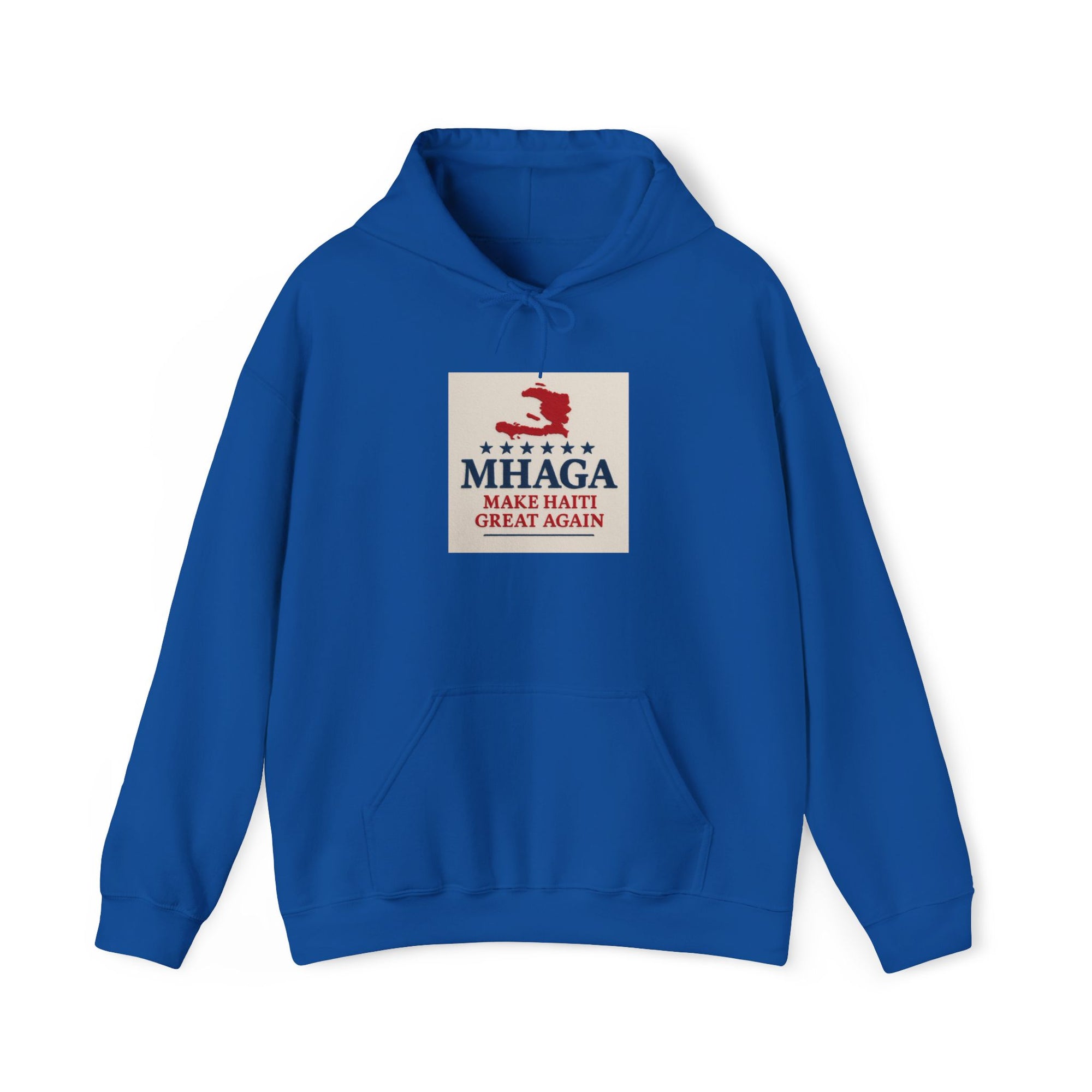 MHAGA Make Haiti Great Again Hoodie, Unisex Sweatshirt, Casual Wear, Gift for Friends, Cultural Pride, Cozy Apparel
