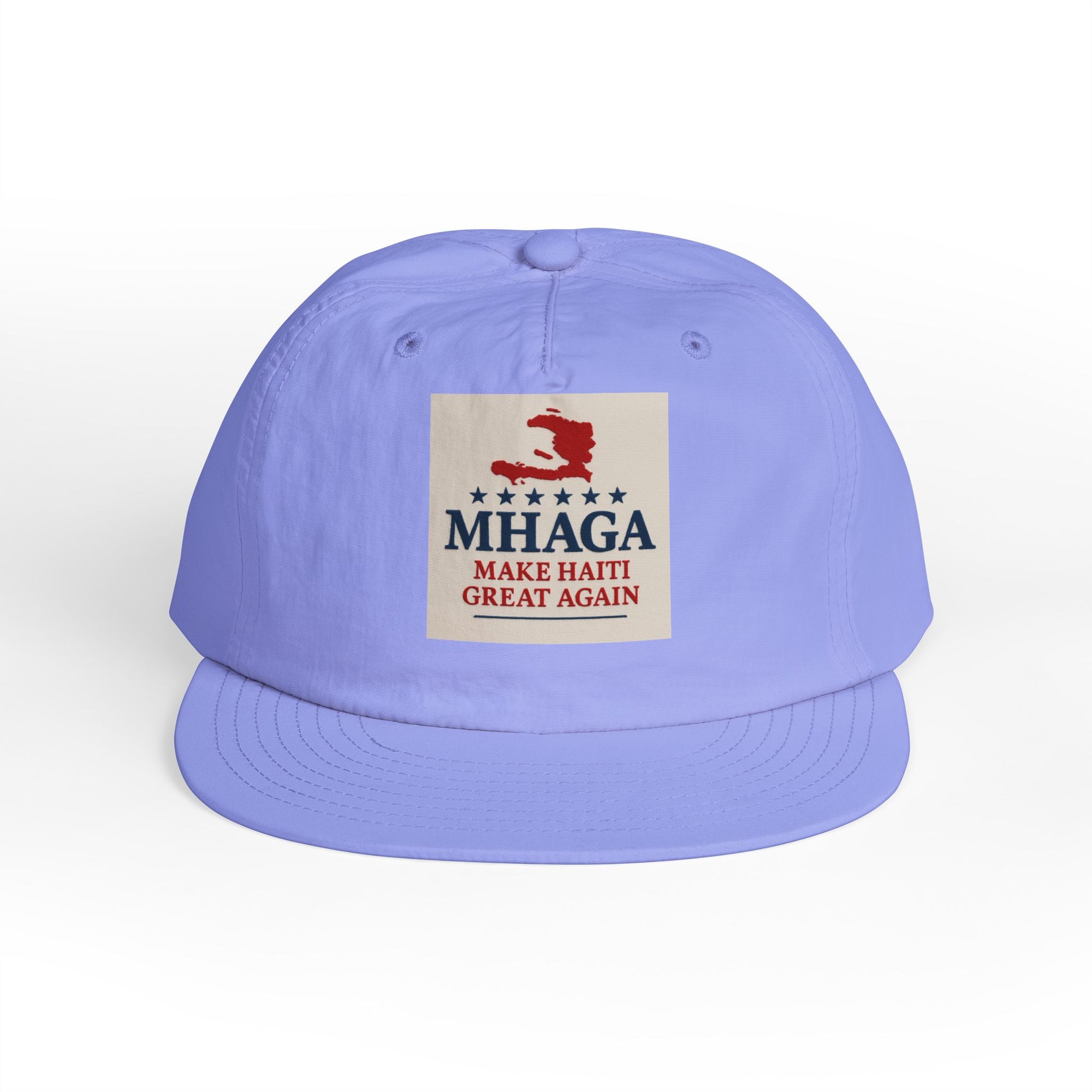 Surf Cap with 'MHAGA - Make Haiti Great Again' Design | Ideal for Beach Days, Casual Outings, Summer Festivals, Travel Adventures, Gift Idea
