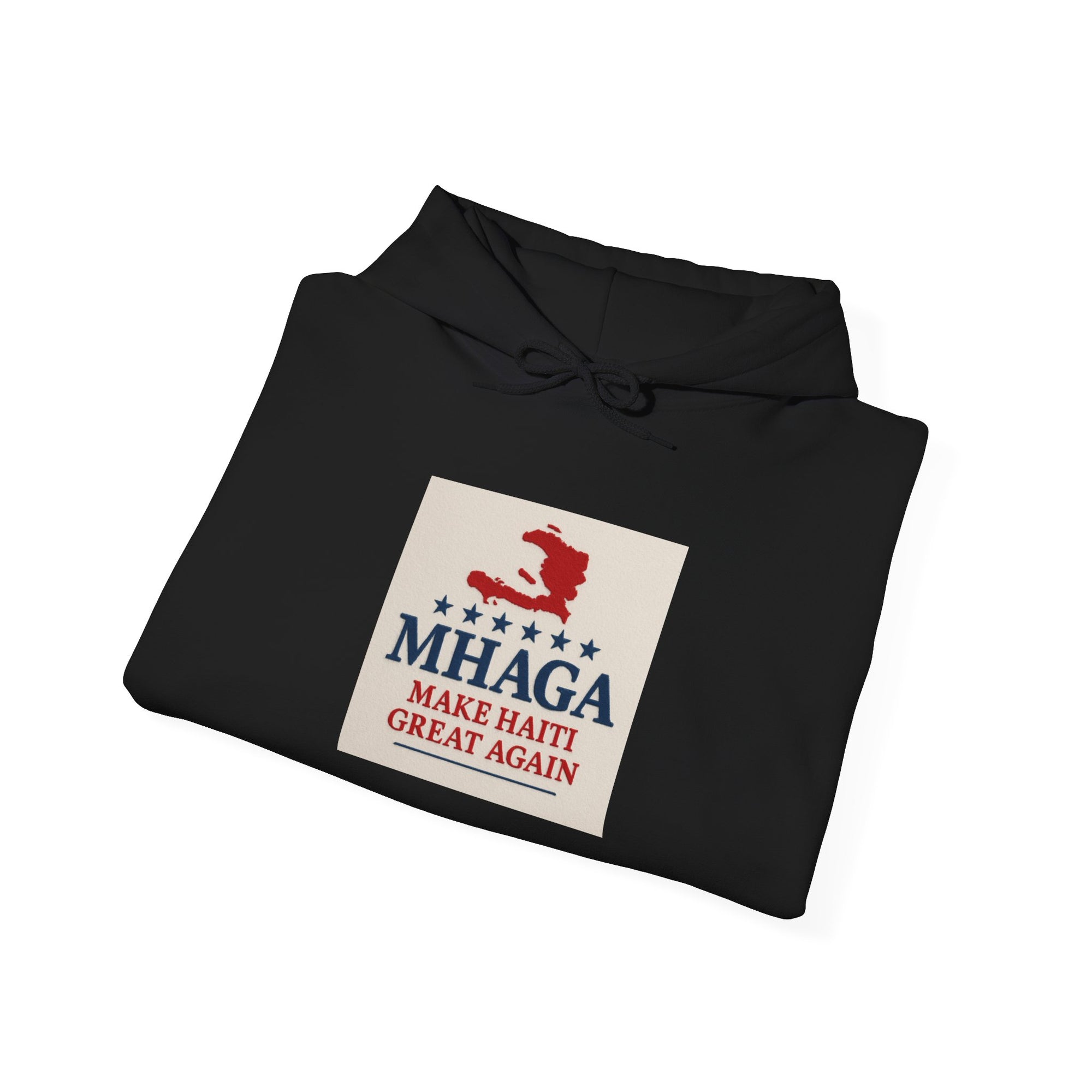 MHAGA Make Haiti Great Again Hoodie, Unisex Sweatshirt, Casual Wear, Gift for Friends, Cultural Pride, Cozy Apparel