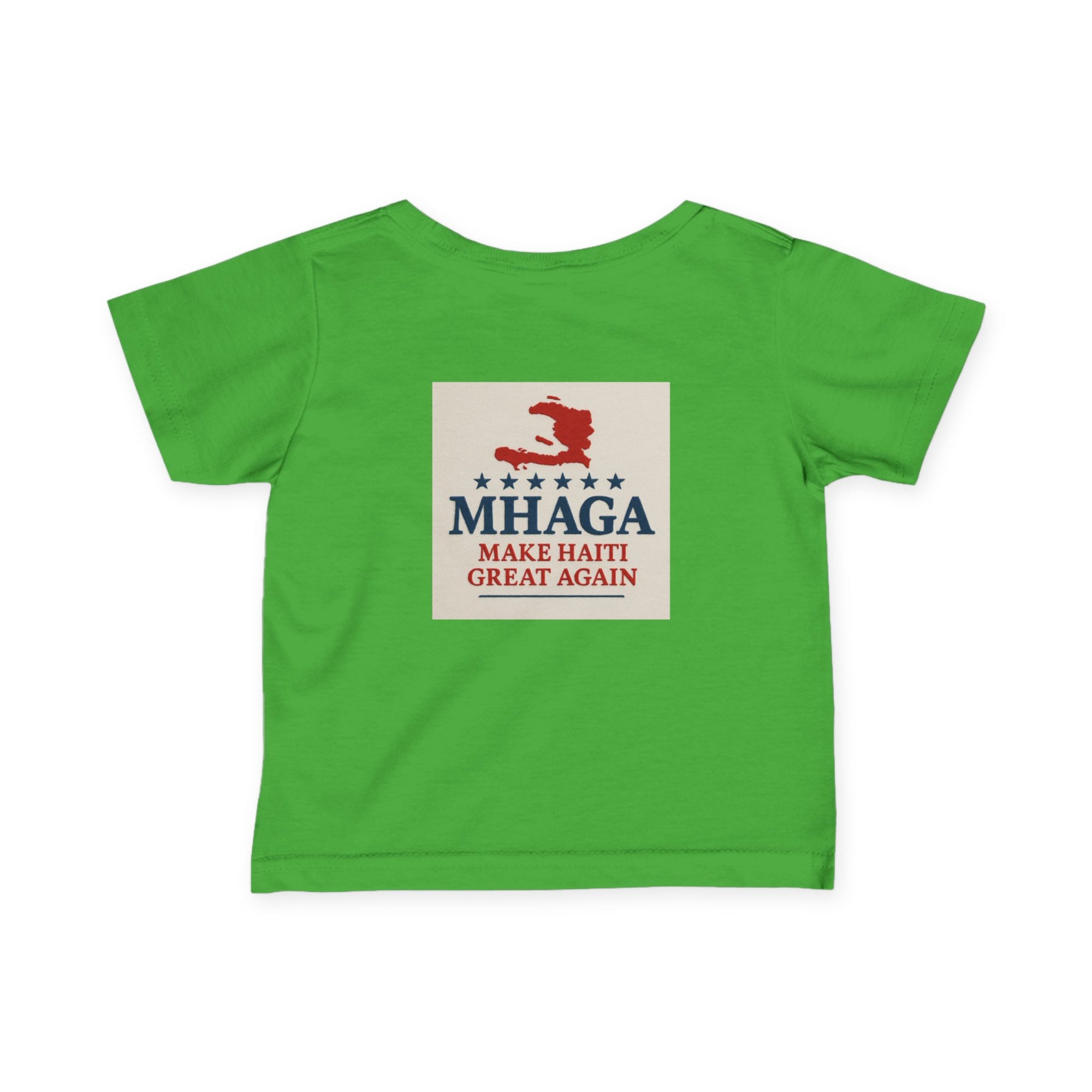Infant Fine Jersey Tee with 'MHAGA' Design - Cute Baby T-Shirt, Toddler Apparel, Baby Shower Gift, Toddler Outfit, Gift for New Parents