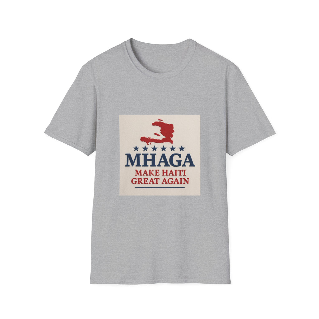 MHAGA Unisex Softstyle T-Shirt | Make Haiti Great Again | Casual Wear, Gift for Haiti Lovers, Travel Souvenir, Summer Fashion, [...]
