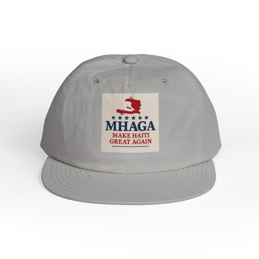 Surf Cap with 'MHAGA - Make Haiti Great Again' Design | Ideal for Beach Days, Casual Outings, Summer Festivals, Travel Adventures, Gift Idea