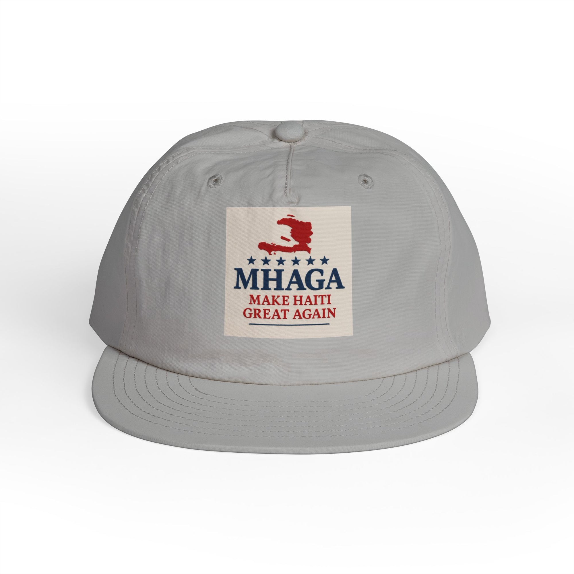 Surf Cap with 'MHAGA - Make Haiti Great Again' Design | Ideal for Beach Days, Casual Outings, Summer Festivals, Travel Adventures, Gift Idea