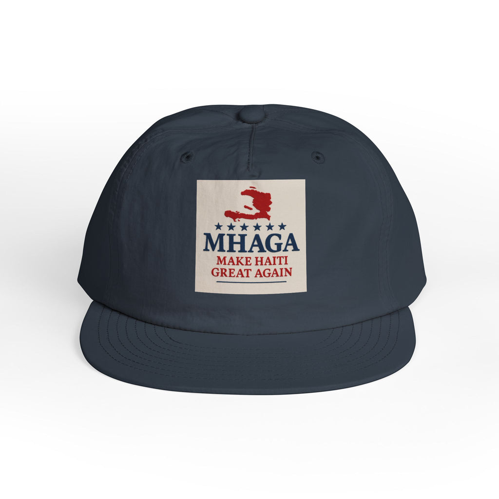Surf Cap with 'MHAGA - Make Haiti Great Again' Design | Ideal for Beach Days, Casual Outings, Summer Festivals, Travel Adventures, Gift Idea