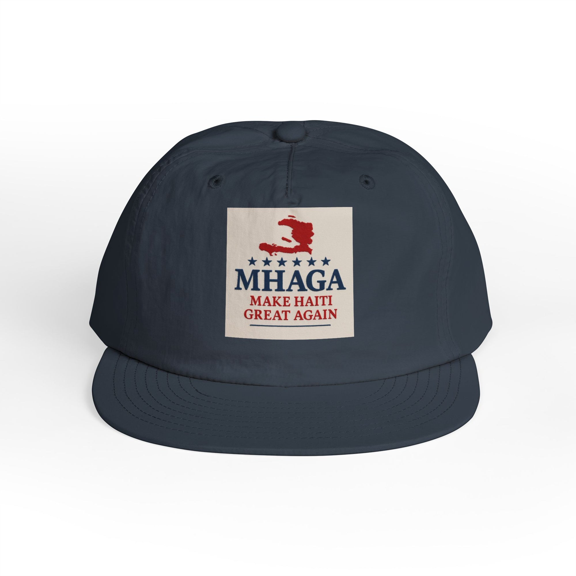 Surf Cap with 'MHAGA - Make Haiti Great Again' Design | Ideal for Beach Days, Casual Outings, Summer Festivals, Travel Adventures, Gift Idea