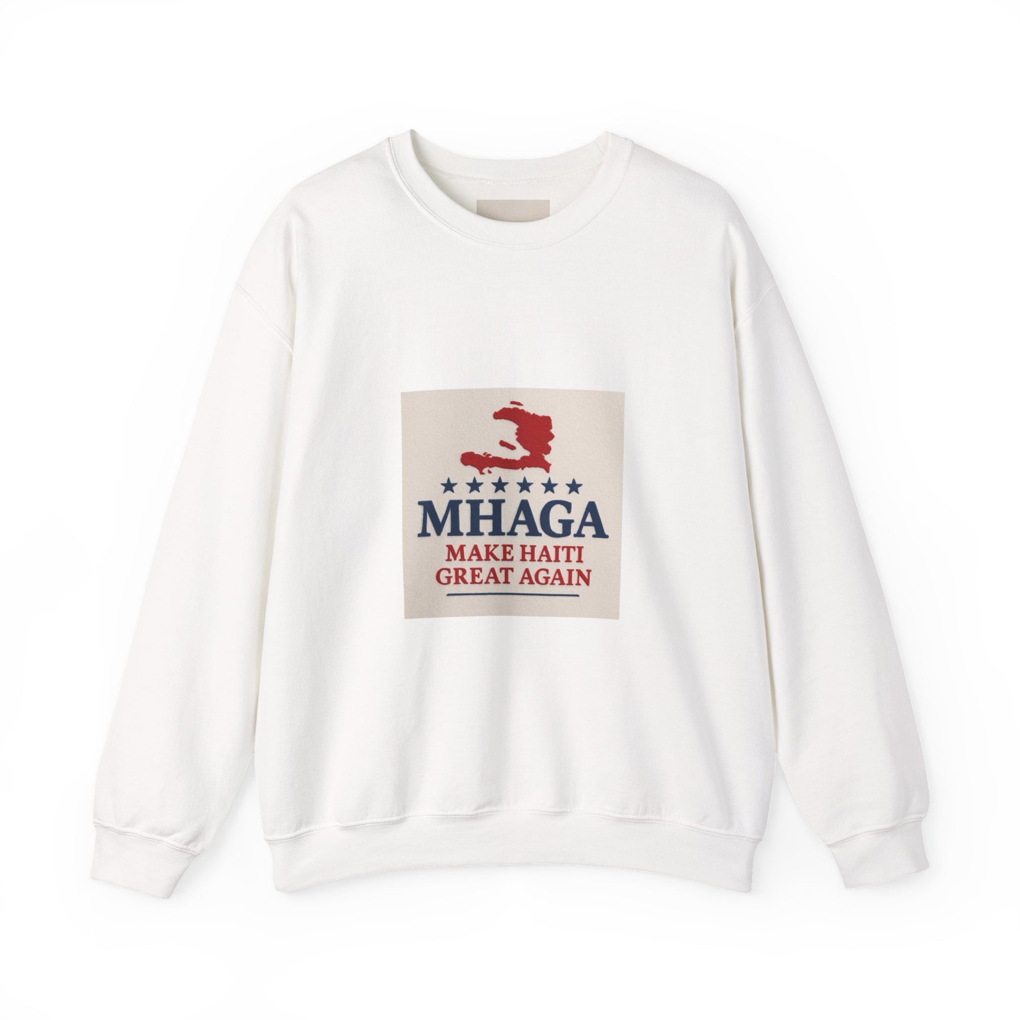 Haitian Pride Crewneck Sweatshirt, Cozy Unisex Pullover, Heritage Apparel, Perfect Gift, Casual Wear for All