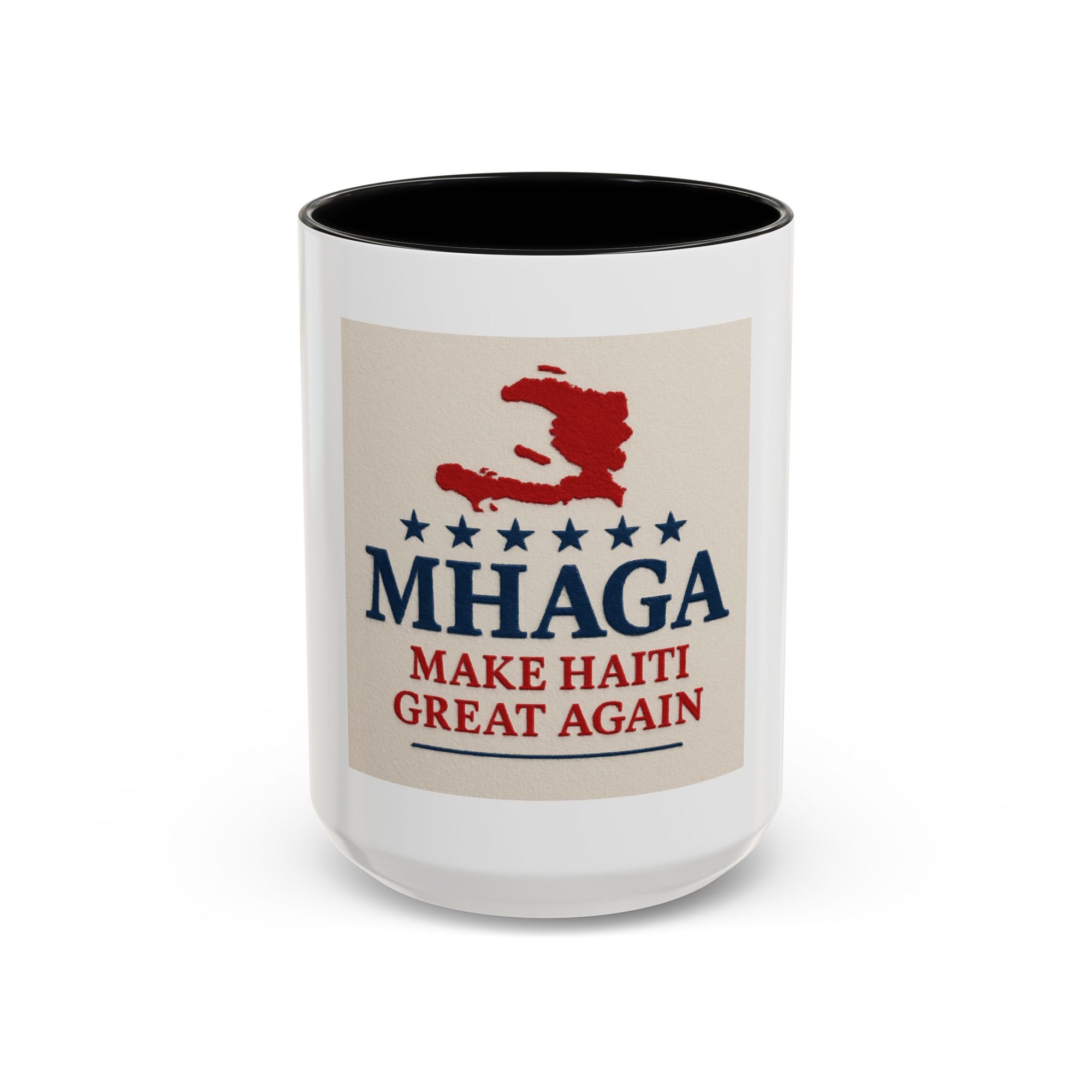 Patriotic Coffee Mug - MHAGA (Make Haiti Great Again) | Unique Gift for Coffee Lovers, Haitian Pride, Political Humor