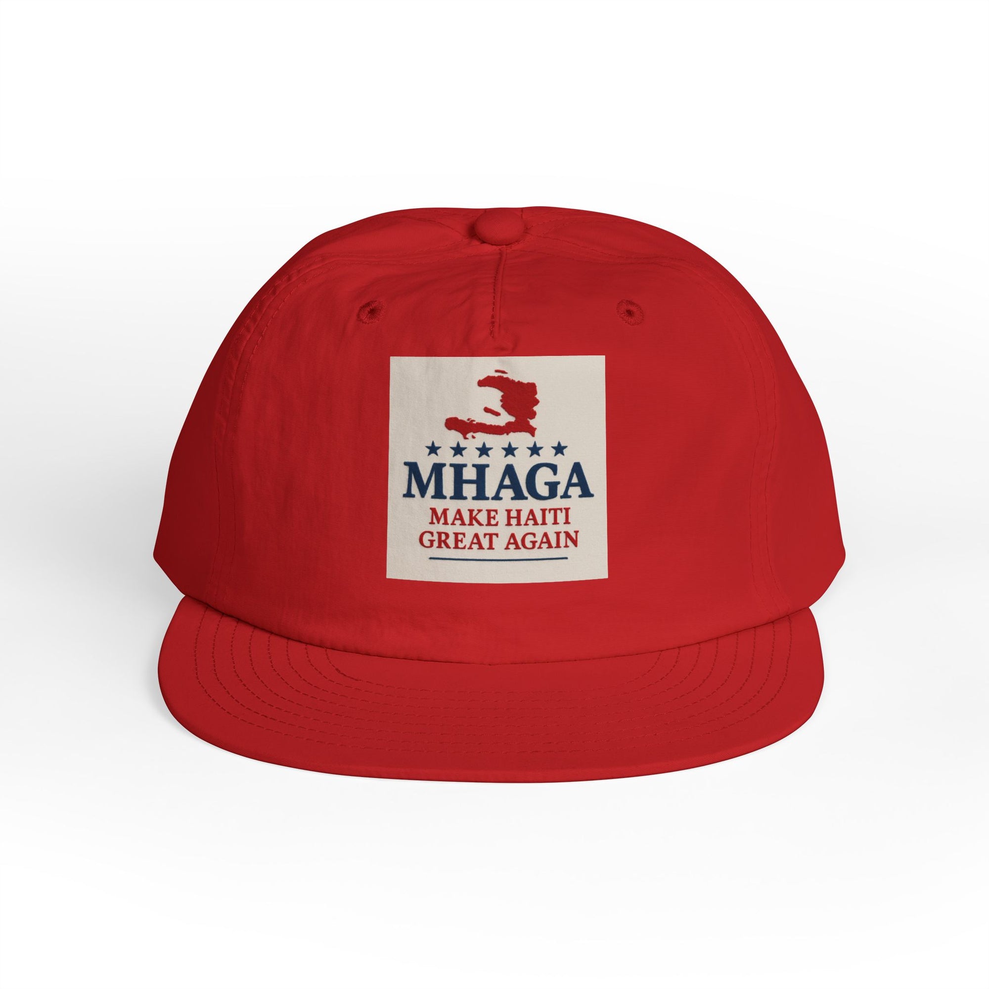 Surf Cap with 'MHAGA - Make Haiti Great Again' Design | Ideal for Beach Days, Casual Outings, Summer Festivals, Travel Adventures, Gift Idea