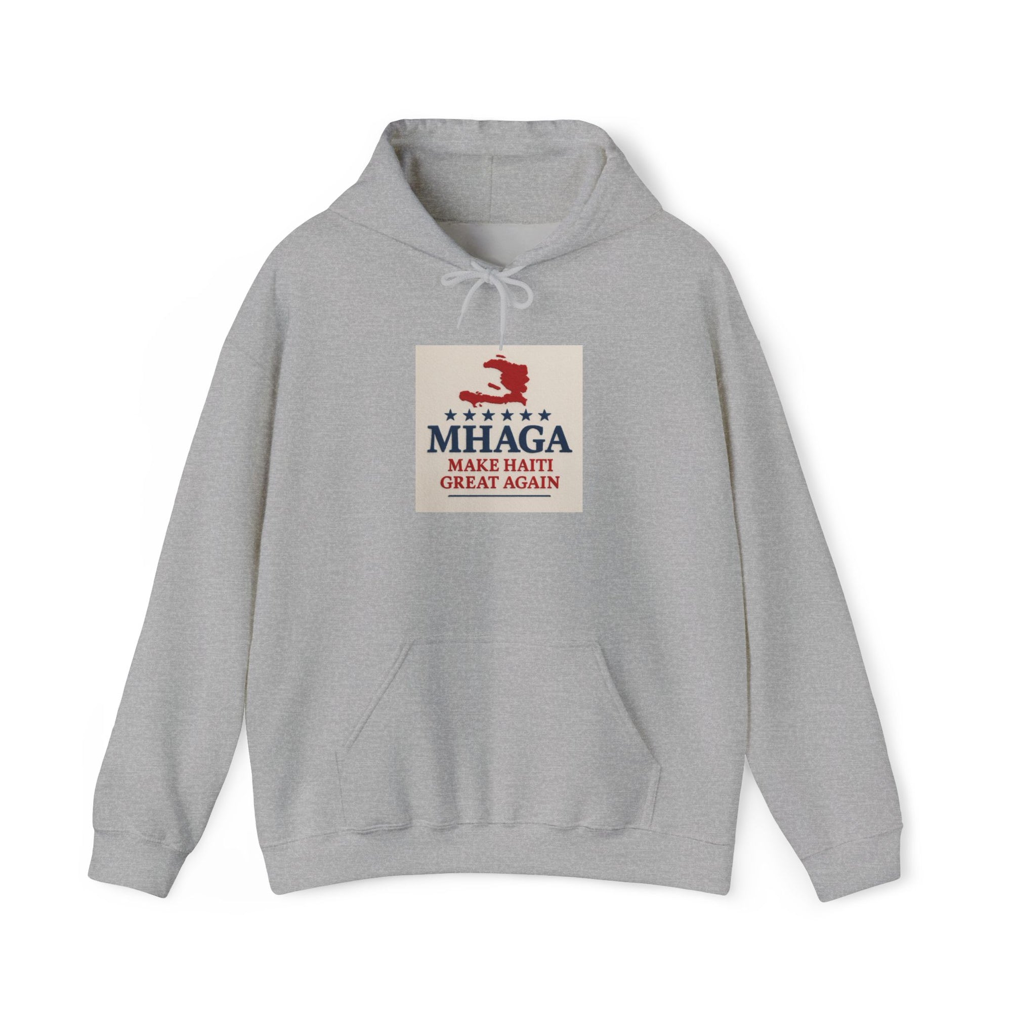 MHAGA Make Haiti Great Again Hoodie, Unisex Sweatshirt, Casual Wear, Gift for Friends, Cultural Pride, Cozy Apparel