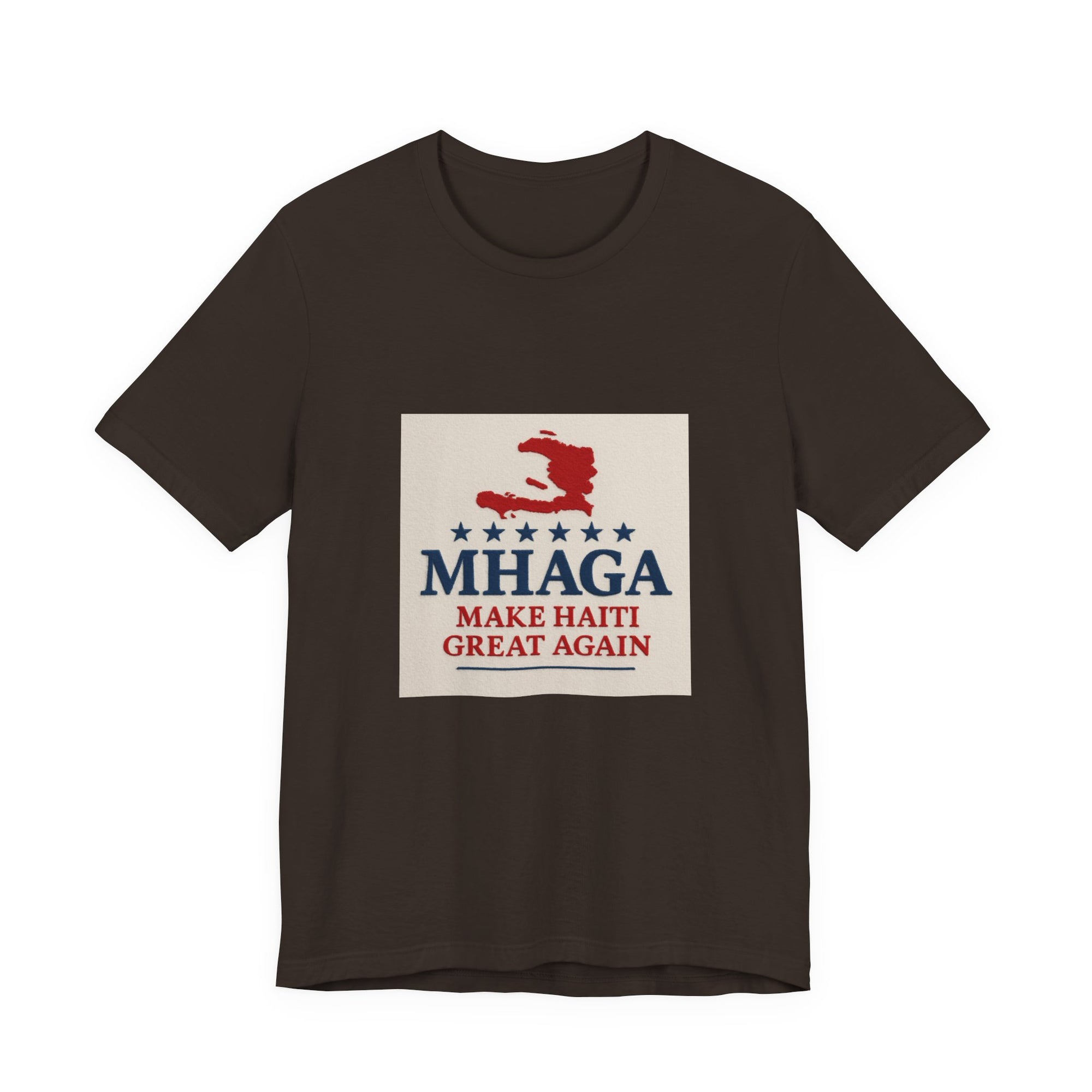 Unisex Jersey Short Sleeve Tee – MHAGA Make Haiti Great Again Shirt, Casual Wear, Gift for Activists, Festival Apparel, Travel Tee