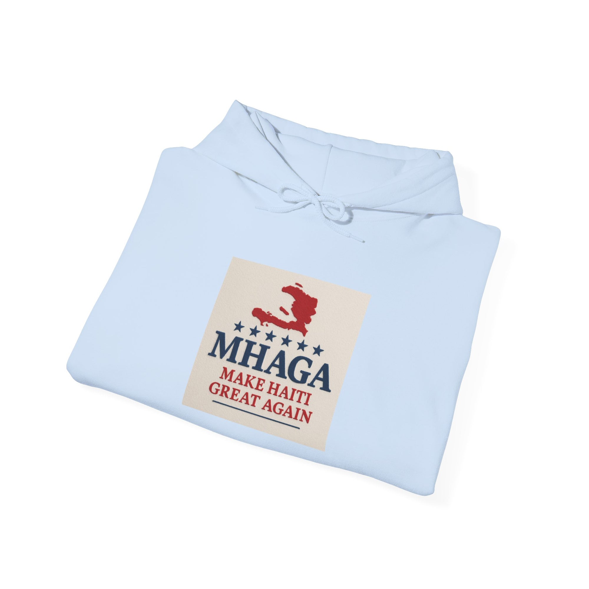 MHAGA Make Haiti Great Again Hoodie, Unisex Sweatshirt, Casual Wear, Gift for Friends, Cultural Pride, Cozy Apparel