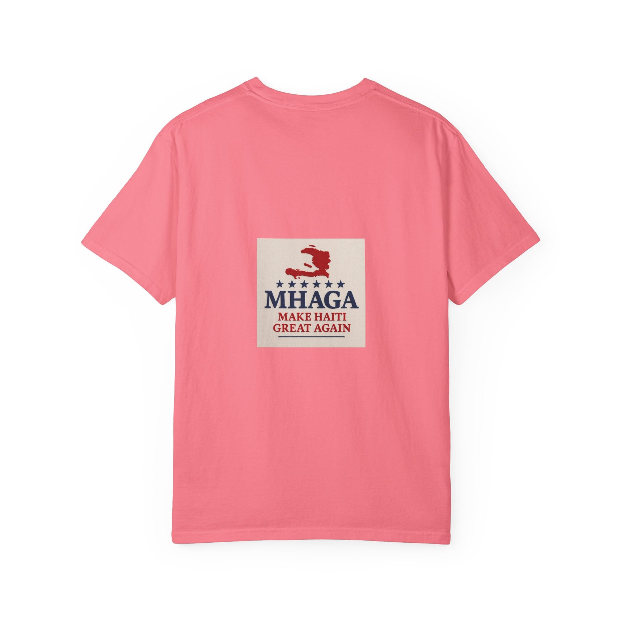 Unisex Garment-Dyed T-shirt: Make Haiti Great Again, Casual Tee, Cultural Pride Shirt, Gift for Activists, Haiti Heritage Apparel