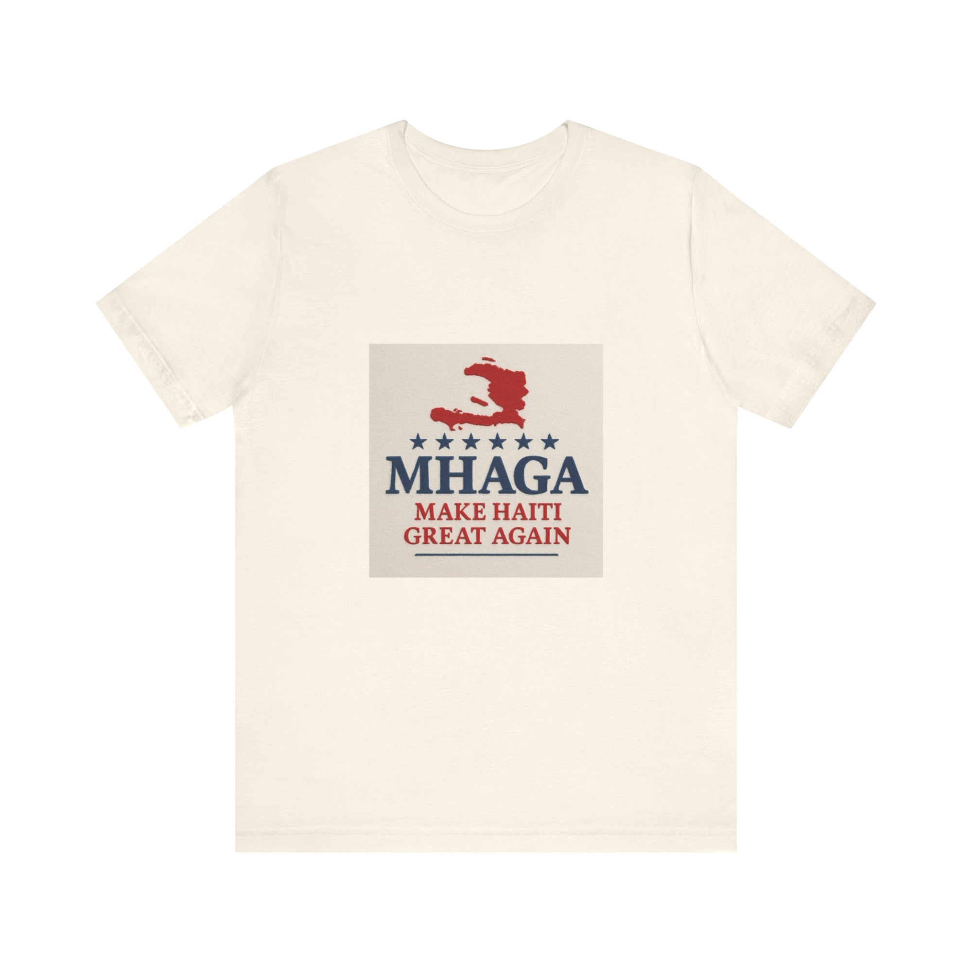 Unisex Jersey Short Sleeve Tee – MHAGA Make Haiti Great Again Shirt, Casual Wear, Gift for Activists, Festival Apparel, Travel Tee
