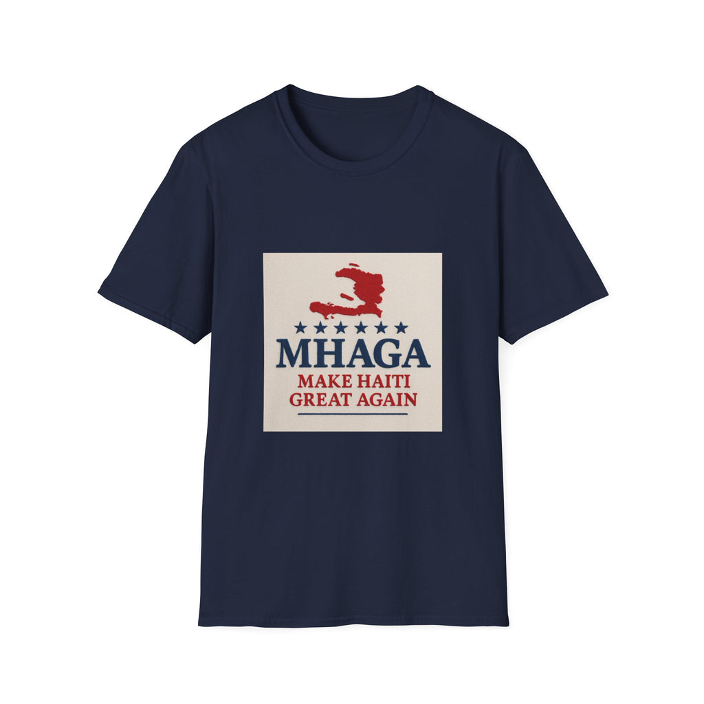 MHAGA Unisex Softstyle T-Shirt | Make Haiti Great Again | Casual Wear, Gift for Haiti Lovers, Travel Souvenir, Summer Fashion, [...]