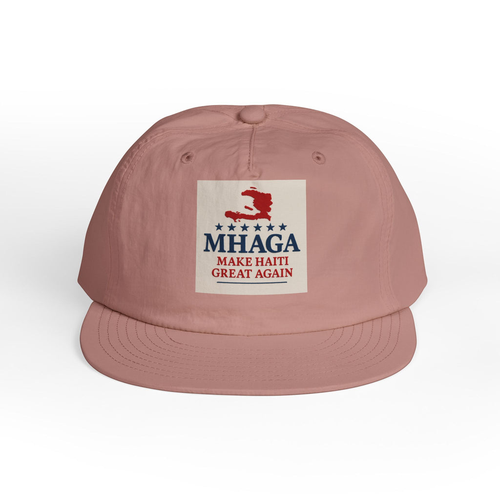 Surf Cap with 'MHAGA - Make Haiti Great Again' Design | Ideal for Beach Days, Casual Outings, Summer Festivals, Travel Adventures, Gift Idea