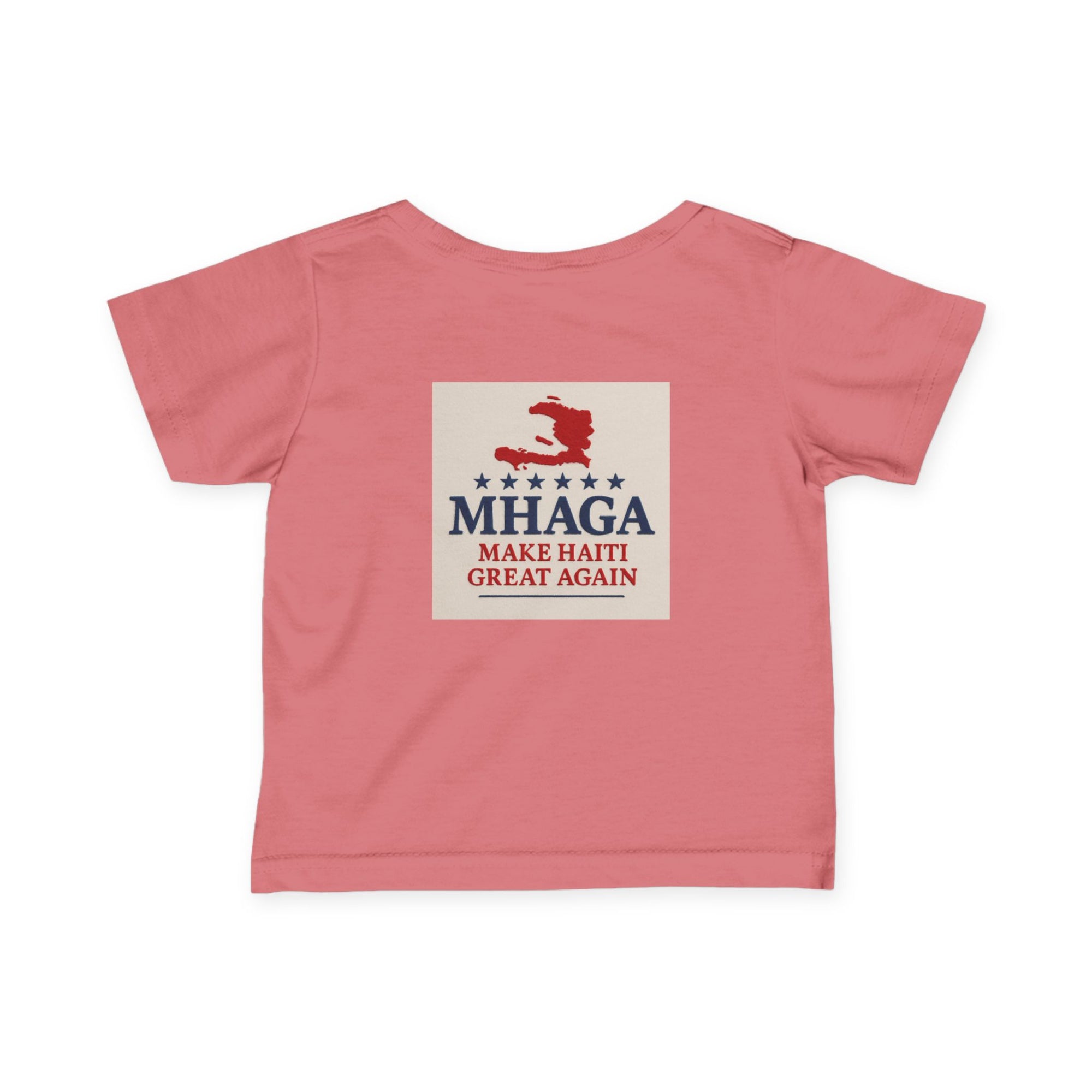 Infant Fine Jersey Tee with 'MHAGA' Design - Cute Baby T-Shirt, Toddler Apparel, Baby Shower Gift, Toddler Outfit, Gift for New Parents