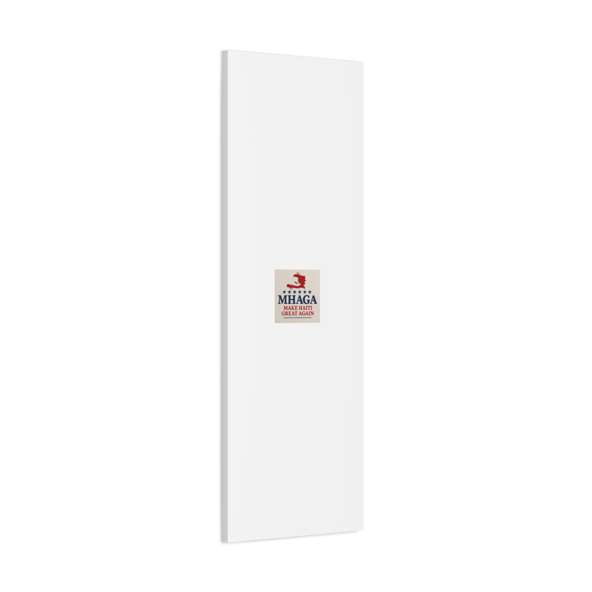 Matte Canvas Wall Art - MHAGA Make Haiti Great Again, Political Decor, Haitian Pride, Home Gallery, Unique Gift Idea