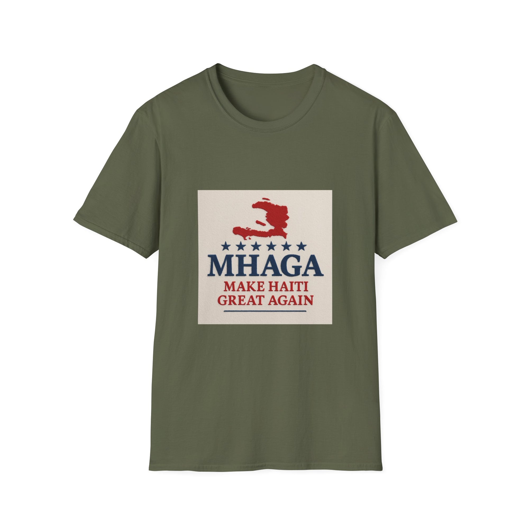 MHAGA Unisex Softstyle T-Shirt | Make Haiti Great Again | Casual Wear, Gift for Haiti Lovers, Travel Souvenir, Summer Fashion, [...]