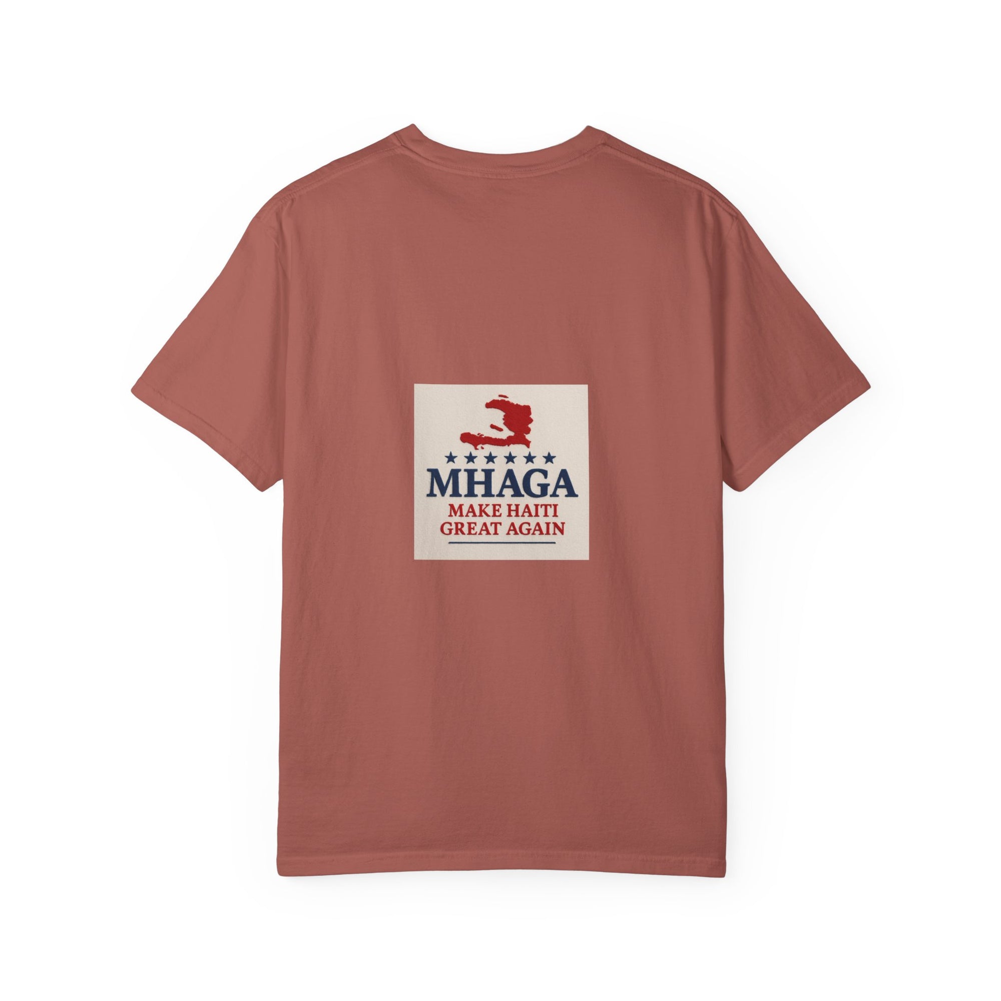 Unisex Garment-Dyed T-shirt: Make Haiti Great Again, Casual Tee, Cultural Pride Shirt, Gift for Activists, Haiti Heritage Apparel