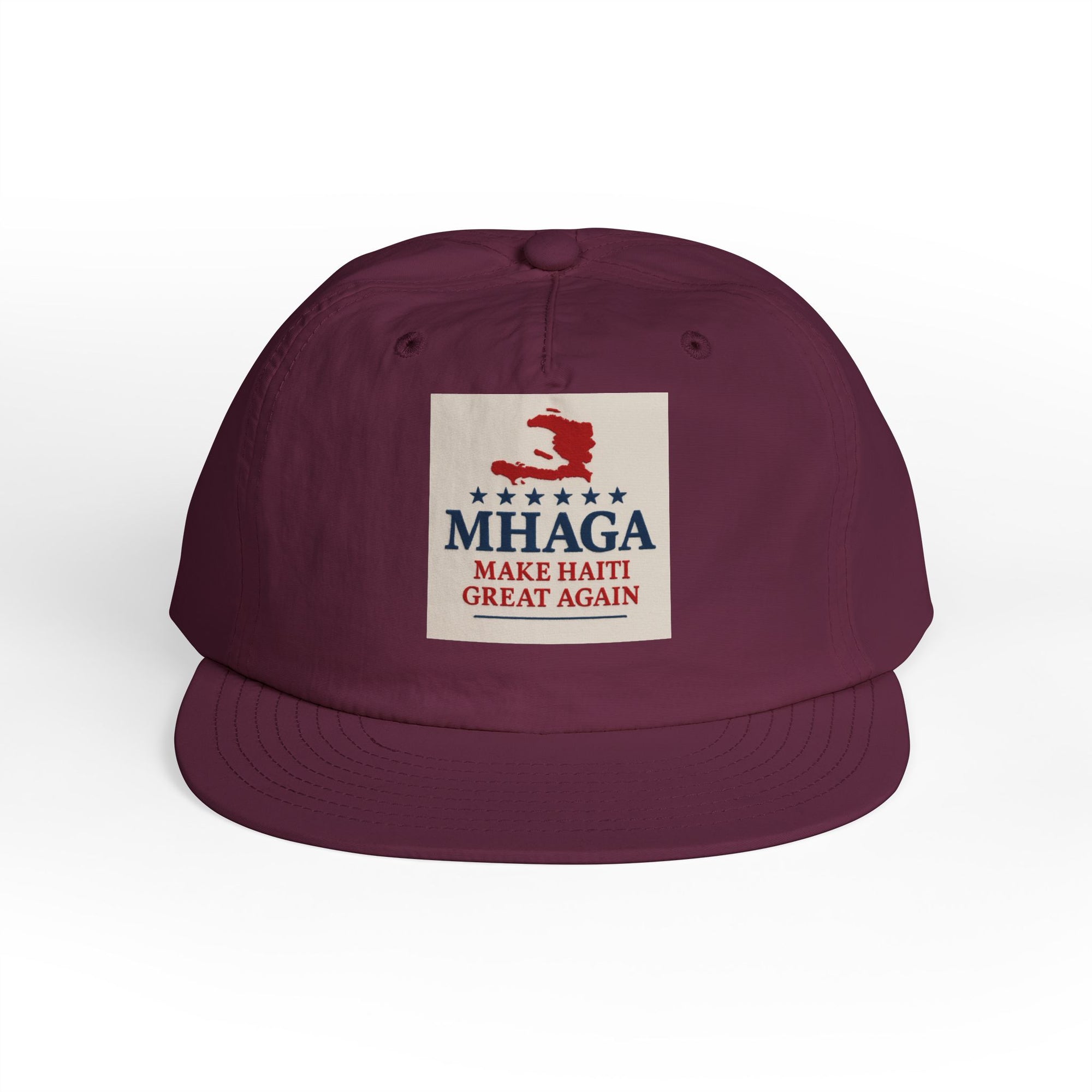 Surf Cap with 'MHAGA - Make Haiti Great Again' Design | Ideal for Beach Days, Casual Outings, Summer Festivals, Travel Adventures, Gift Idea