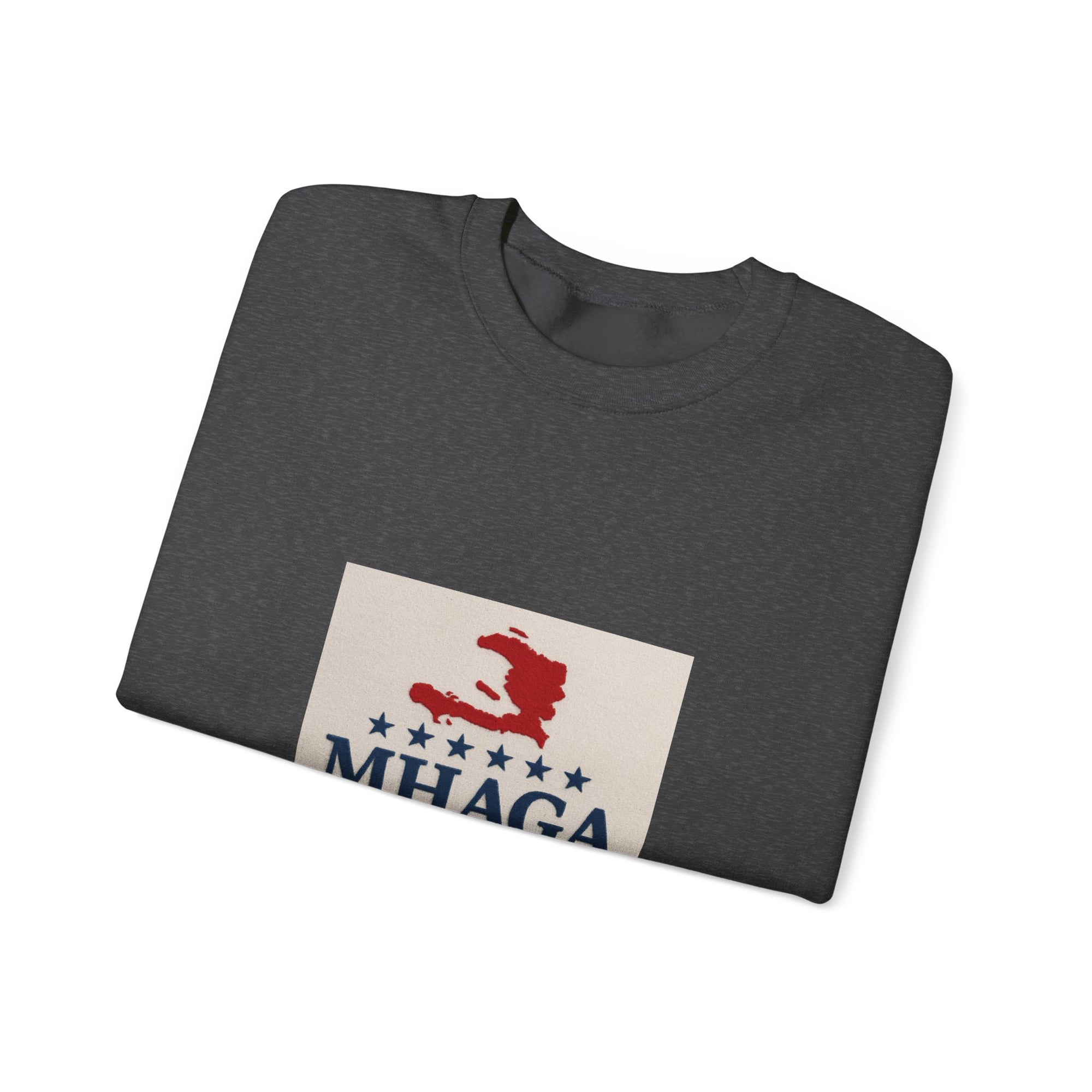 Haitian Pride Crewneck Sweatshirt, Cozy Unisex Pullover, Heritage Apparel, Perfect Gift, Casual Wear for All