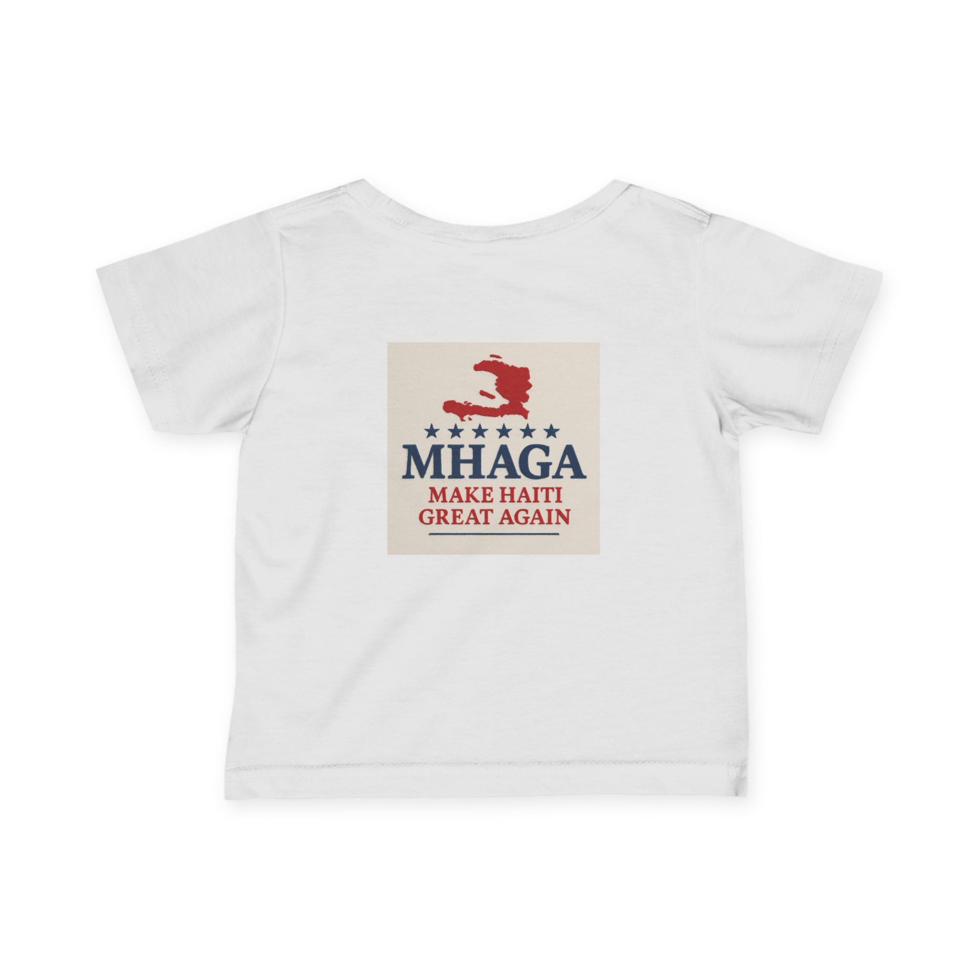 Infant Fine Jersey Tee with 'MHAGA' Design - Cute Baby T-Shirt, Toddler Apparel, Baby Shower Gift, Toddler Outfit, Gift for New Parents