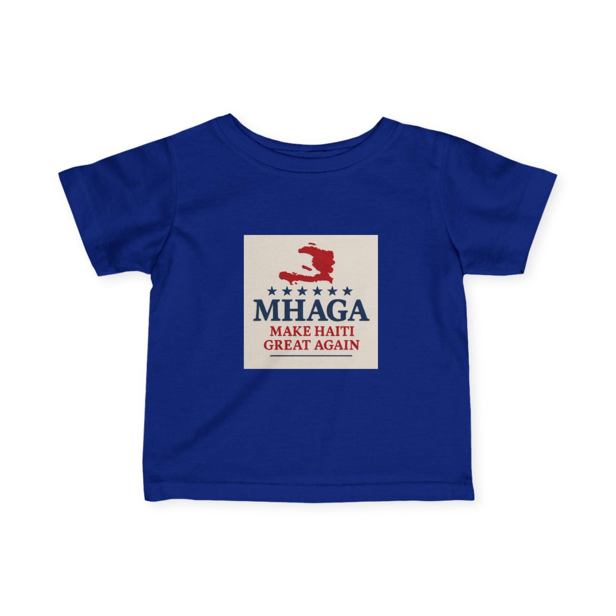 Infant Political Statement Tee, Baby Shirt, Toddler Gift, Make Haiti Great Again, Cute Baby Outfit