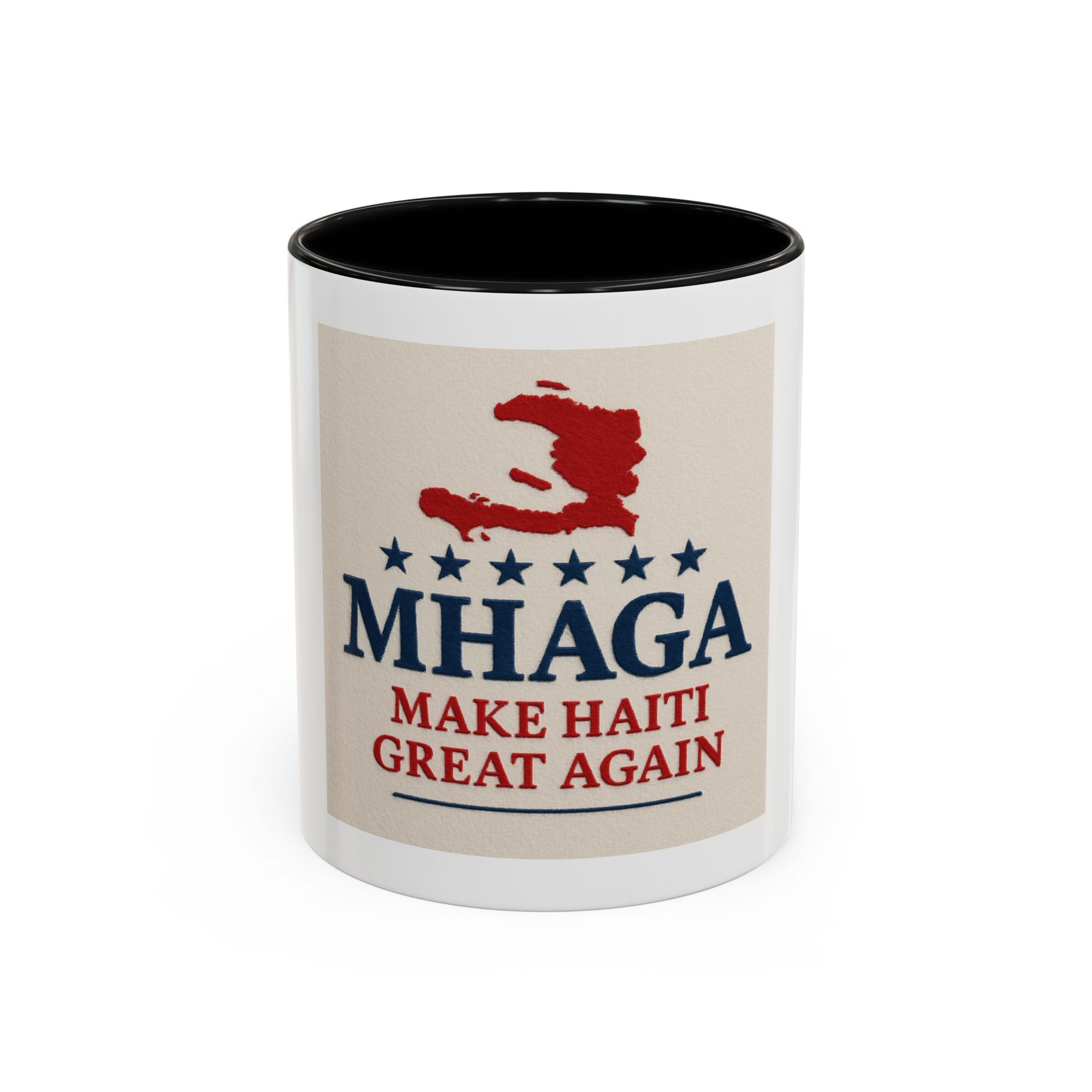 Patriotic Coffee Mug - MHAGA (Make Haiti Great Again) | Unique Gift for Coffee Lovers, Haitian Pride, Political Humor