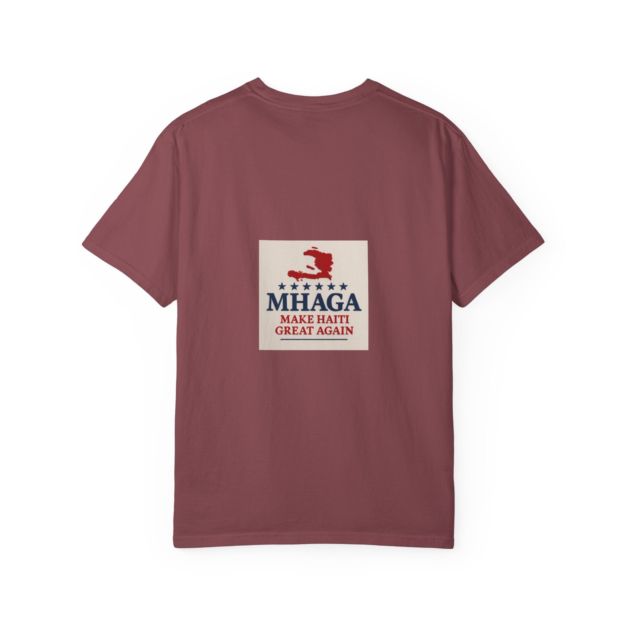 Unisex Garment-Dyed T-shirt: Make Haiti Great Again, Casual Tee, Cultural Pride Shirt, Gift for Activists, Haiti Heritage Apparel