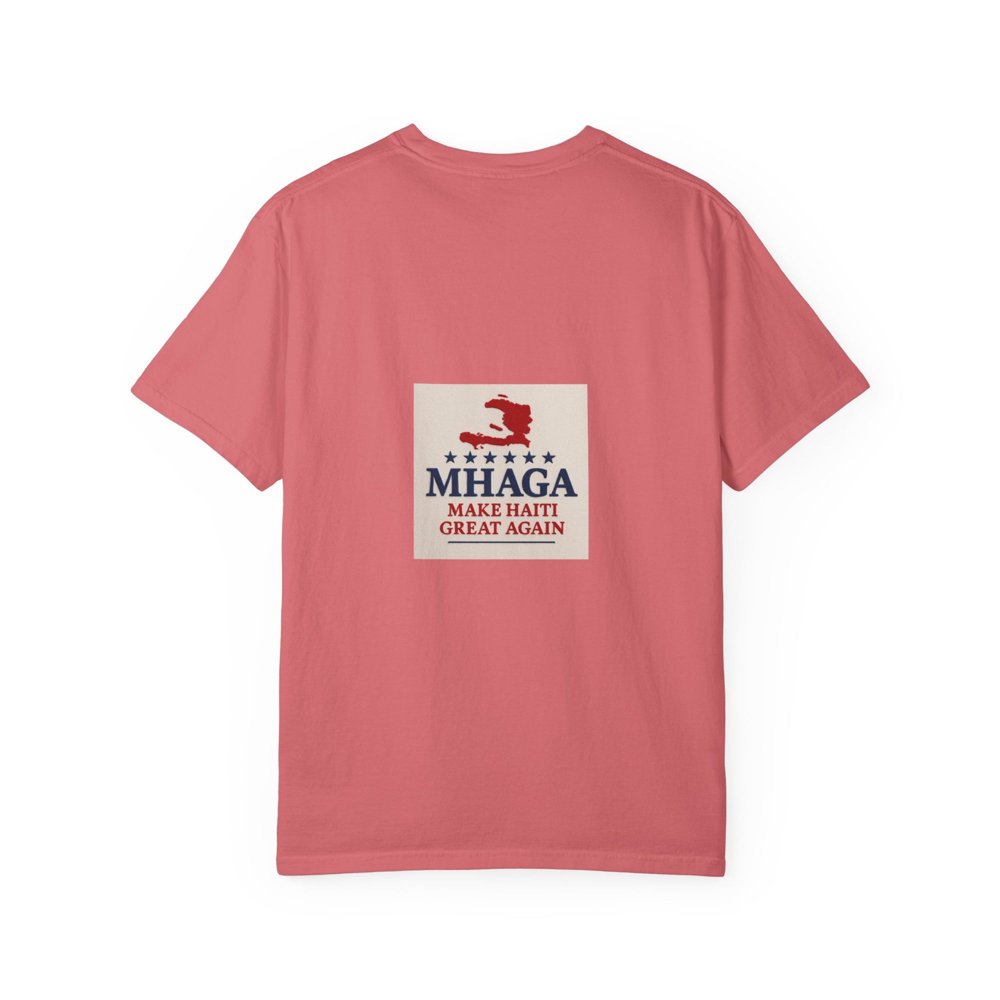 Unisex Garment-Dyed T-shirt: Make Haiti Great Again, Casual Tee, Cultural Pride Shirt, Gift for Activists, Haiti Heritage Apparel