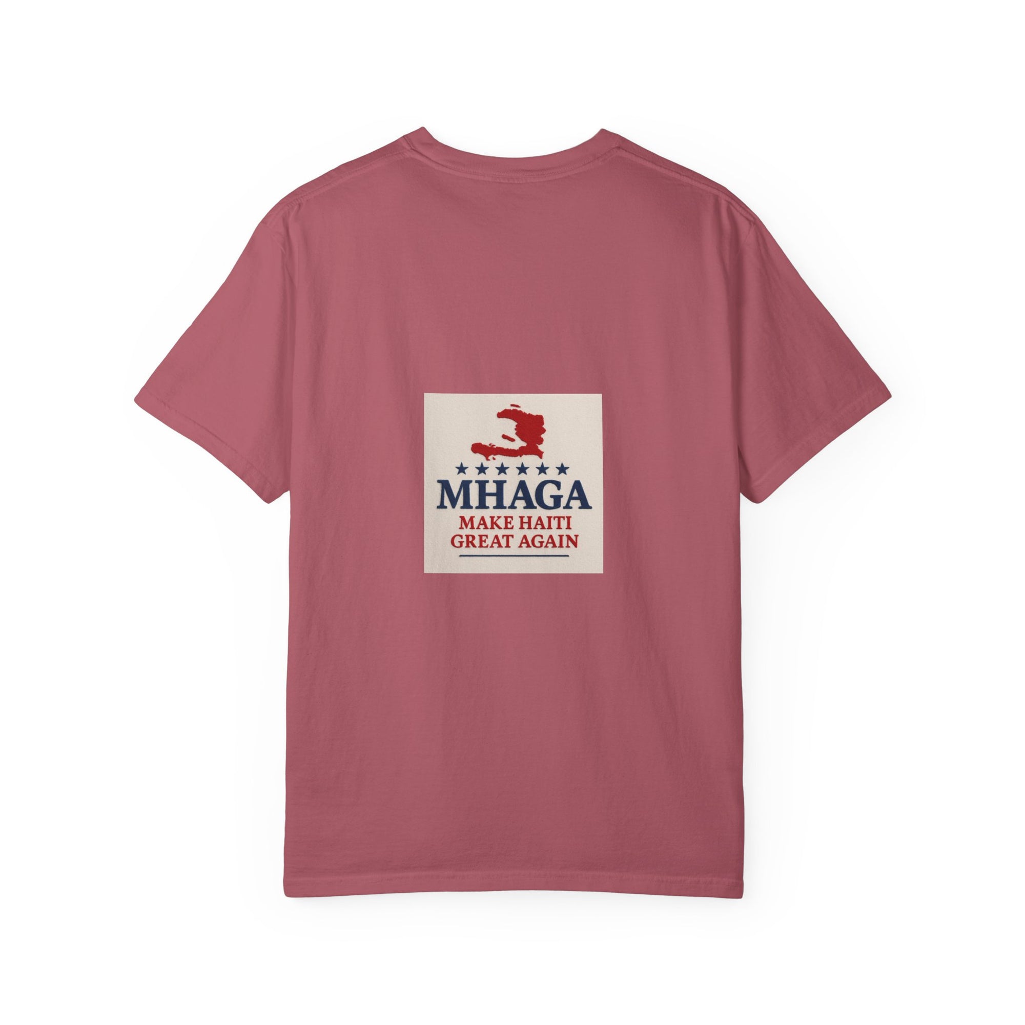 Unisex Garment-Dyed T-shirt: Make Haiti Great Again, Casual Tee, Cultural Pride Shirt, Gift for Activists, Haiti Heritage Apparel