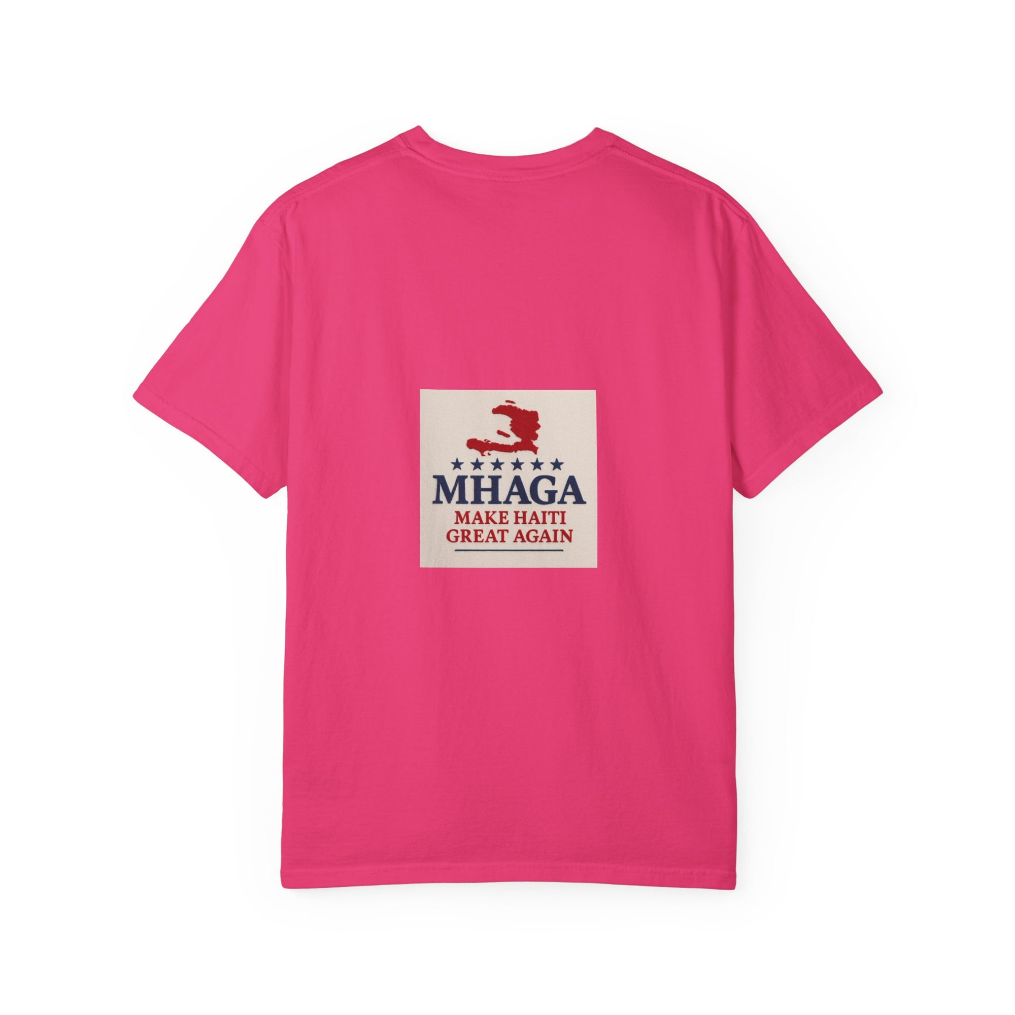 Unisex Garment-Dyed T-shirt: Make Haiti Great Again, Casual Tee, Cultural Pride Shirt, Gift for Activists, Haiti Heritage Apparel