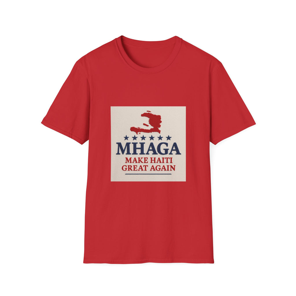 MHAGA Unisex Softstyle T-Shirt | Make Haiti Great Again | Casual Wear, Gift for Haiti Lovers, Travel Souvenir, Summer Fashion, [...]