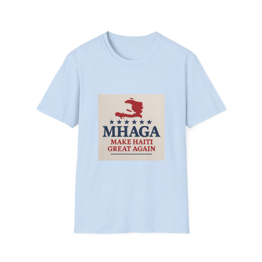 MHAGA Unisex Softstyle T-Shirt | Make Haiti Great Again | Casual Wear, Gift for Haiti Lovers, Travel Souvenir, Summer Fashion, [...]