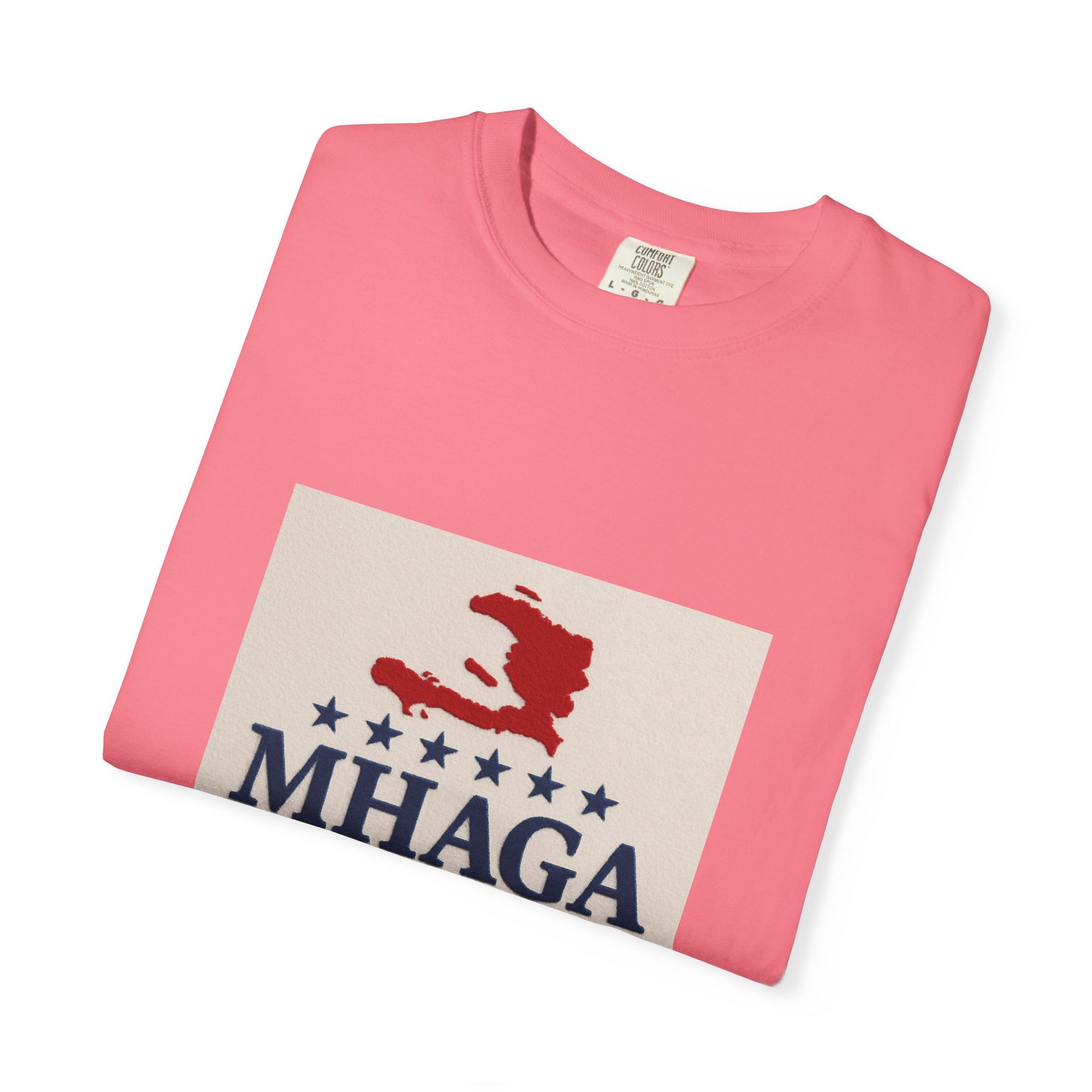 Unisex Garment-Dyed T-shirt: Make Haiti Great Again, Casual Tee, Cultural Pride Shirt, Gift for Activists, Haiti Heritage Apparel