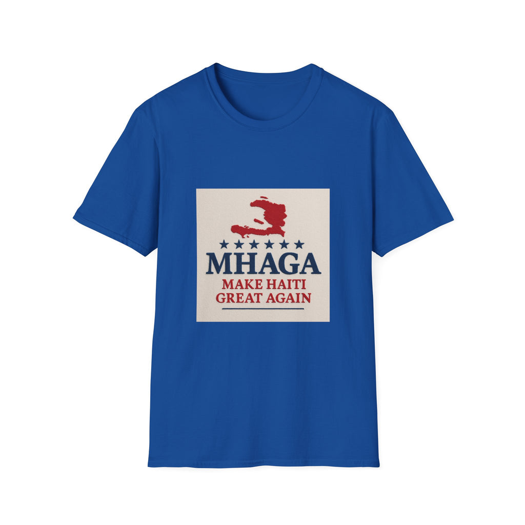 MHAGA Unisex Softstyle T-Shirt | Make Haiti Great Again | Casual Wear, Gift for Haiti Lovers, Travel Souvenir, Summer Fashion, [...]