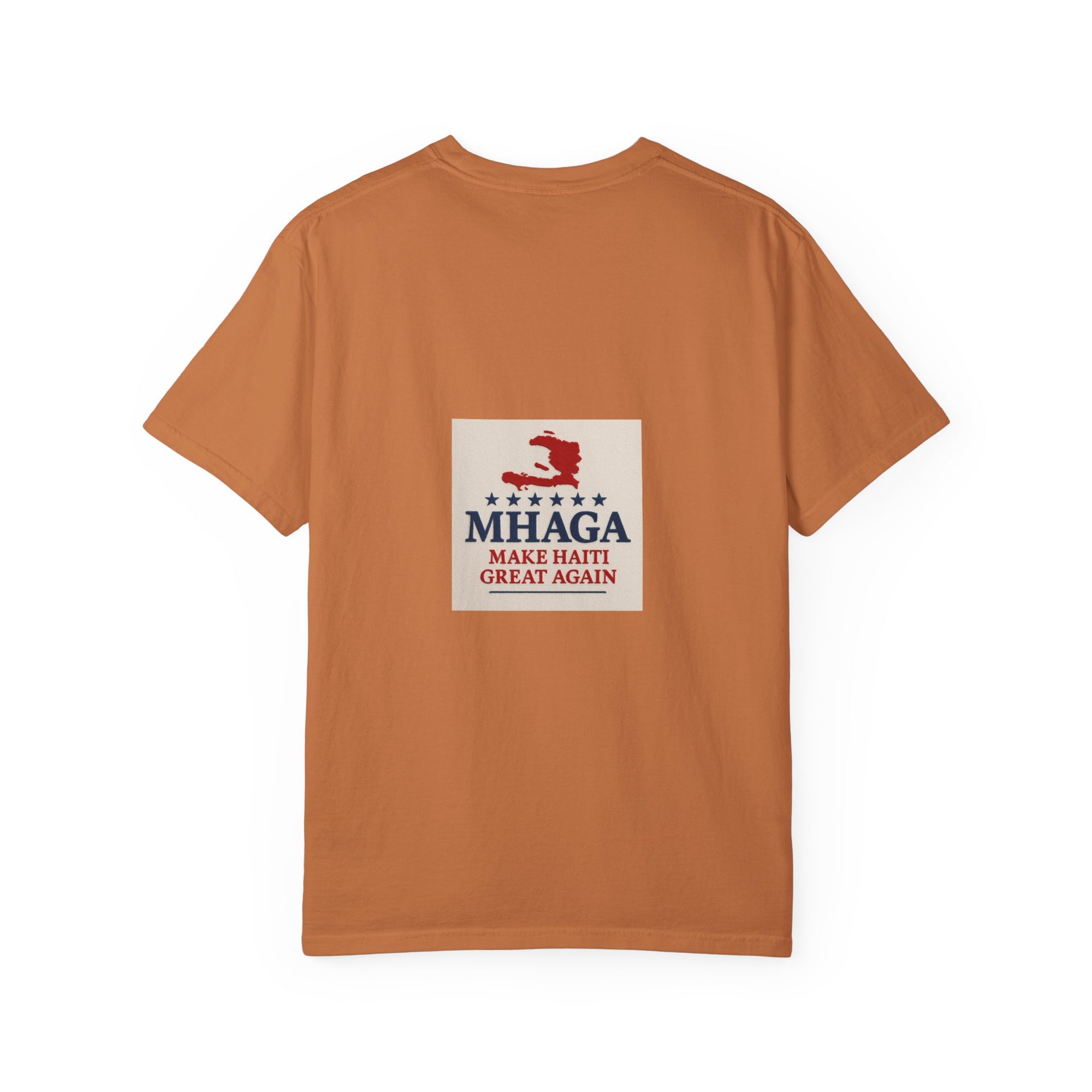 Unisex Garment-Dyed T-shirt: Make Haiti Great Again, Casual Tee, Cultural Pride Shirt, Gift for Activists, Haiti Heritage Apparel