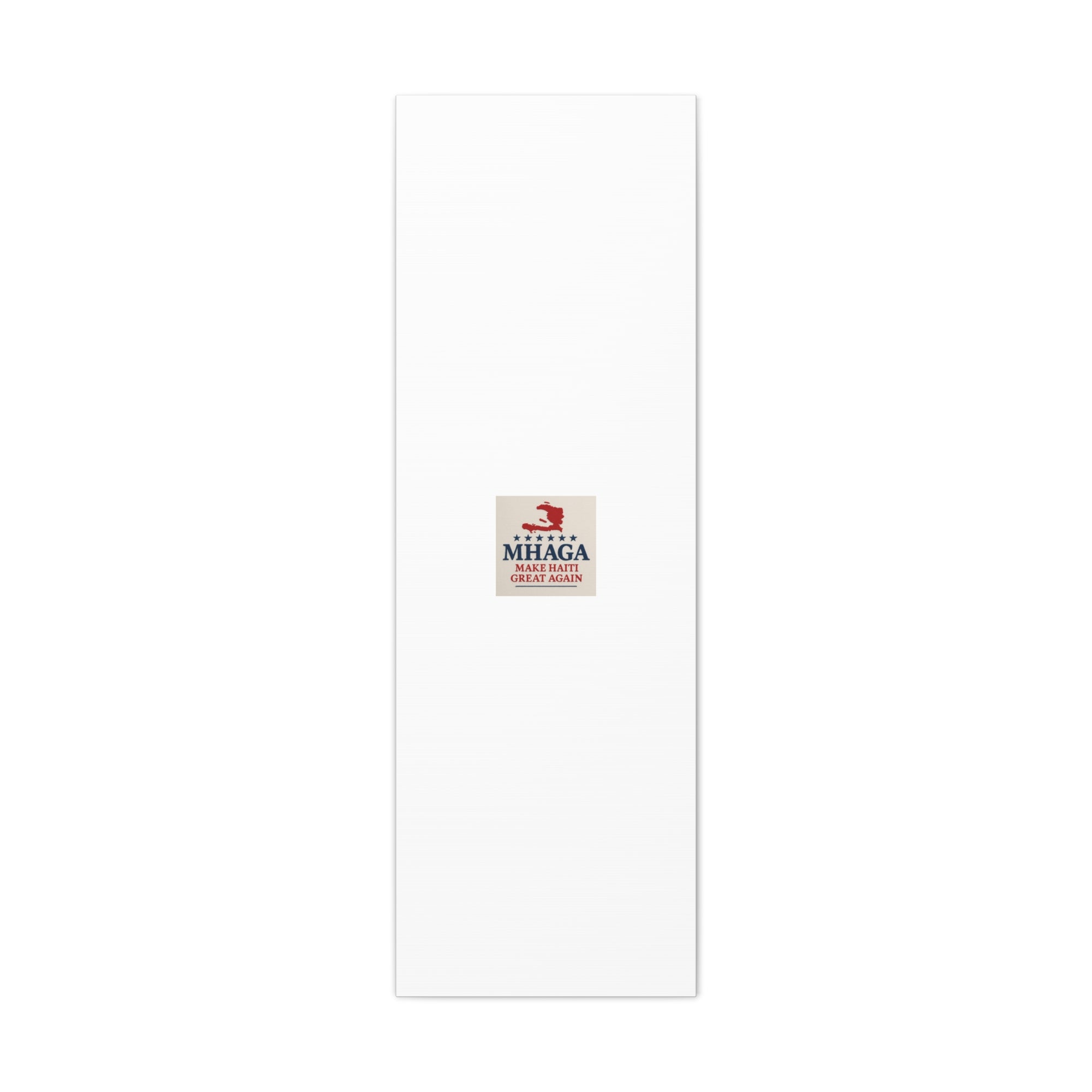 Matte Canvas Wall Art - MHAGA Make Haiti Great Again, Political Decor, Haitian Pride, Home Gallery, Unique Gift Idea