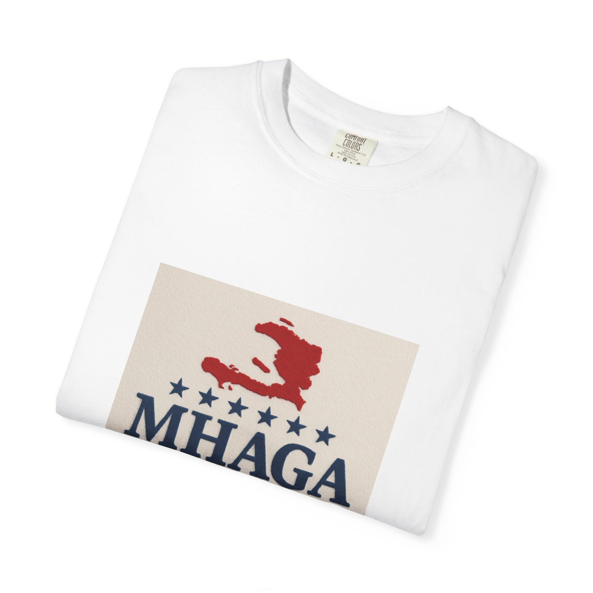 Unisex Garment-Dyed T-shirt: Make Haiti Great Again, Casual Tee, Cultural Pride Shirt, Gift for Activists, Haiti Heritage Apparel