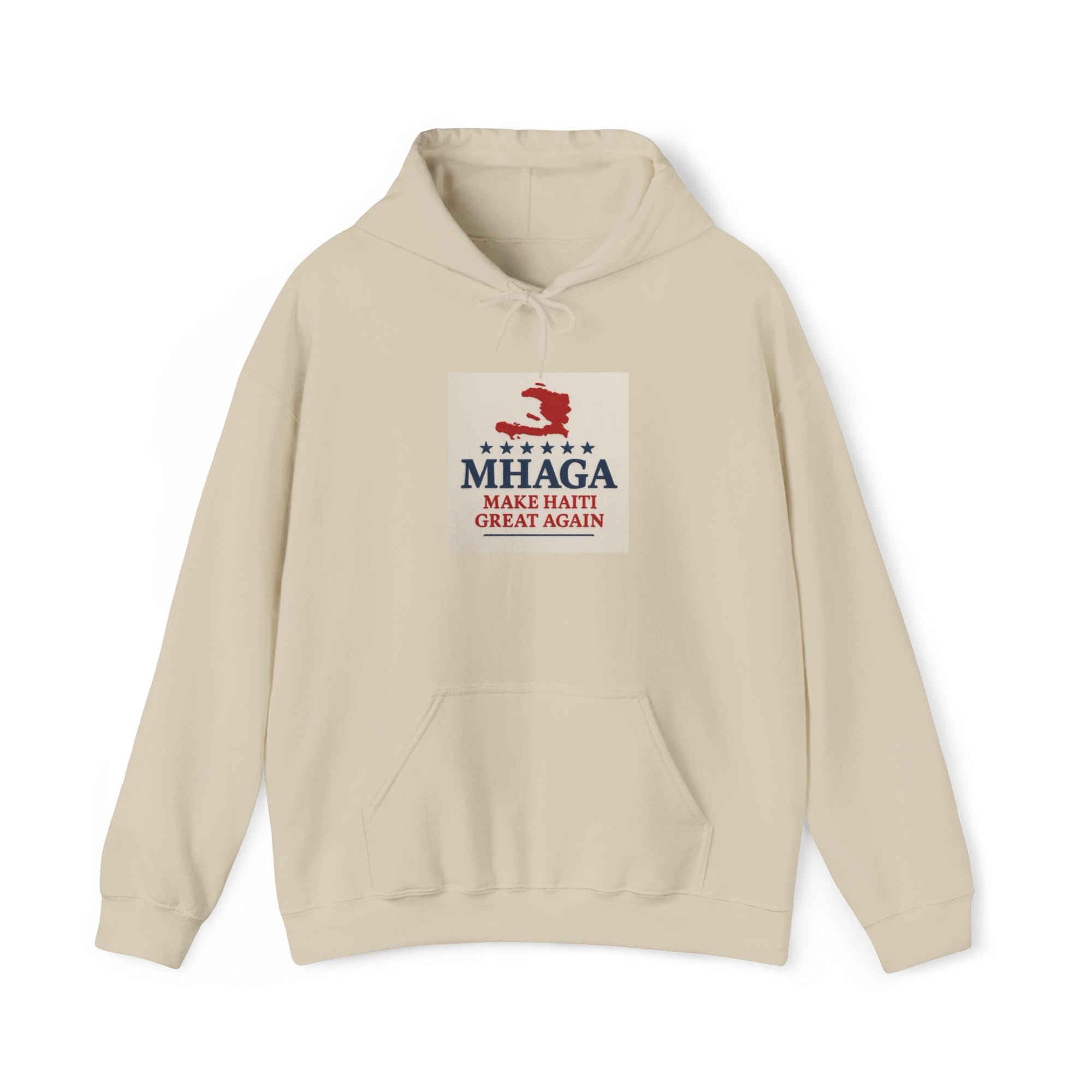 MHAGA Make Haiti Great Again Hoodie, Unisex Sweatshirt, Casual Wear, Gift for Friends, Cultural Pride, Cozy Apparel