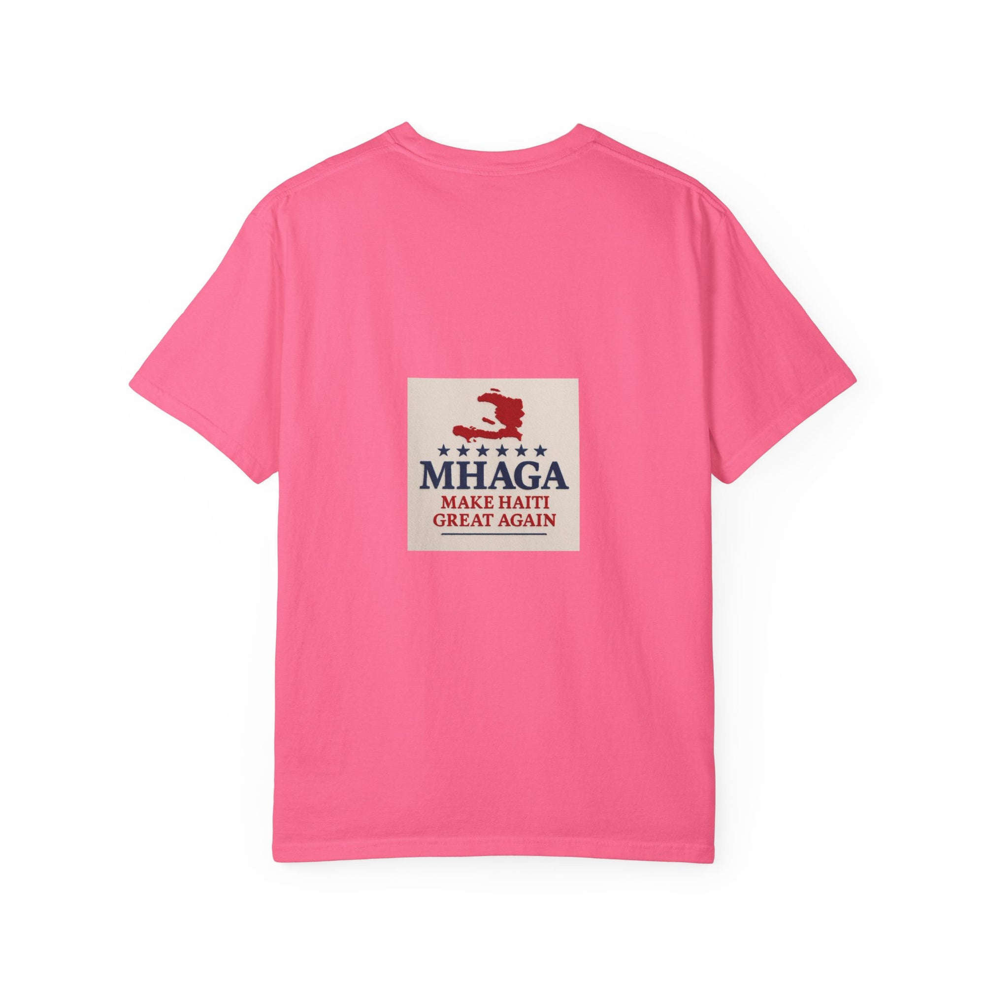 Unisex Garment-Dyed T-shirt: Make Haiti Great Again, Casual Tee, Cultural Pride Shirt, Gift for Activists, Haiti Heritage Apparel