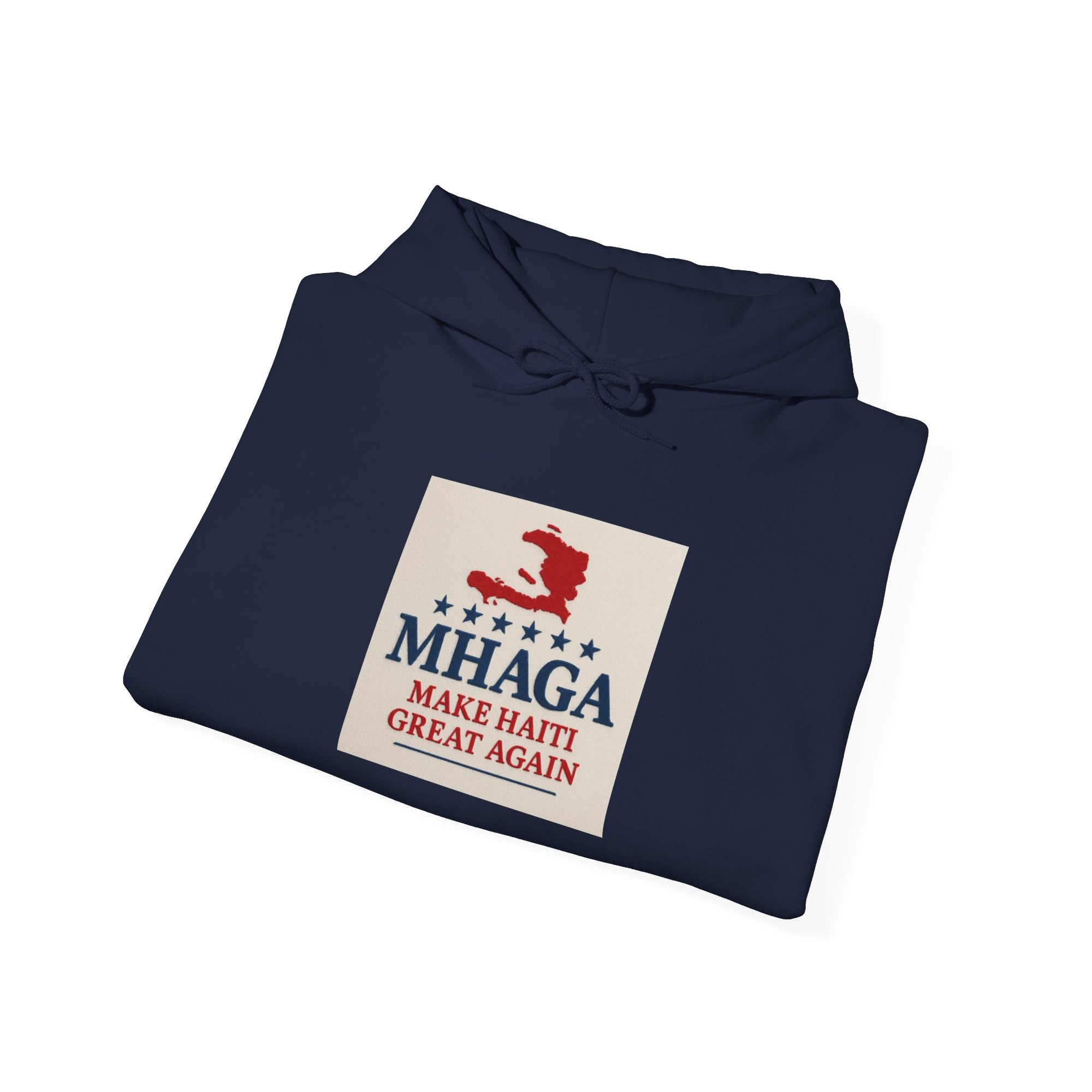 MHAGA Make Haiti Great Again Hoodie, Unisex Sweatshirt, Casual Wear, Gift for Friends, Cultural Pride, Cozy Apparel